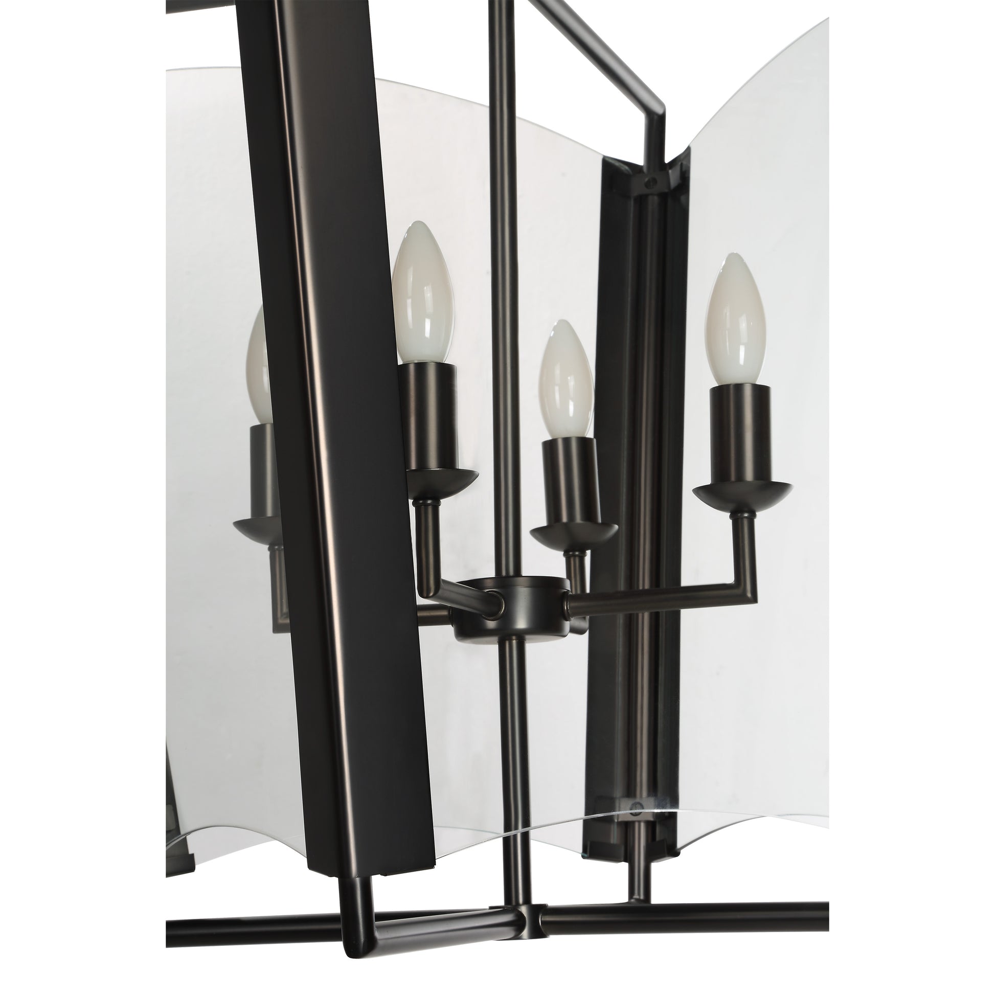 Toussaint 82.25" Height Ceiling Fixture, Clear-Ceiling Fixture-DECOROLALA