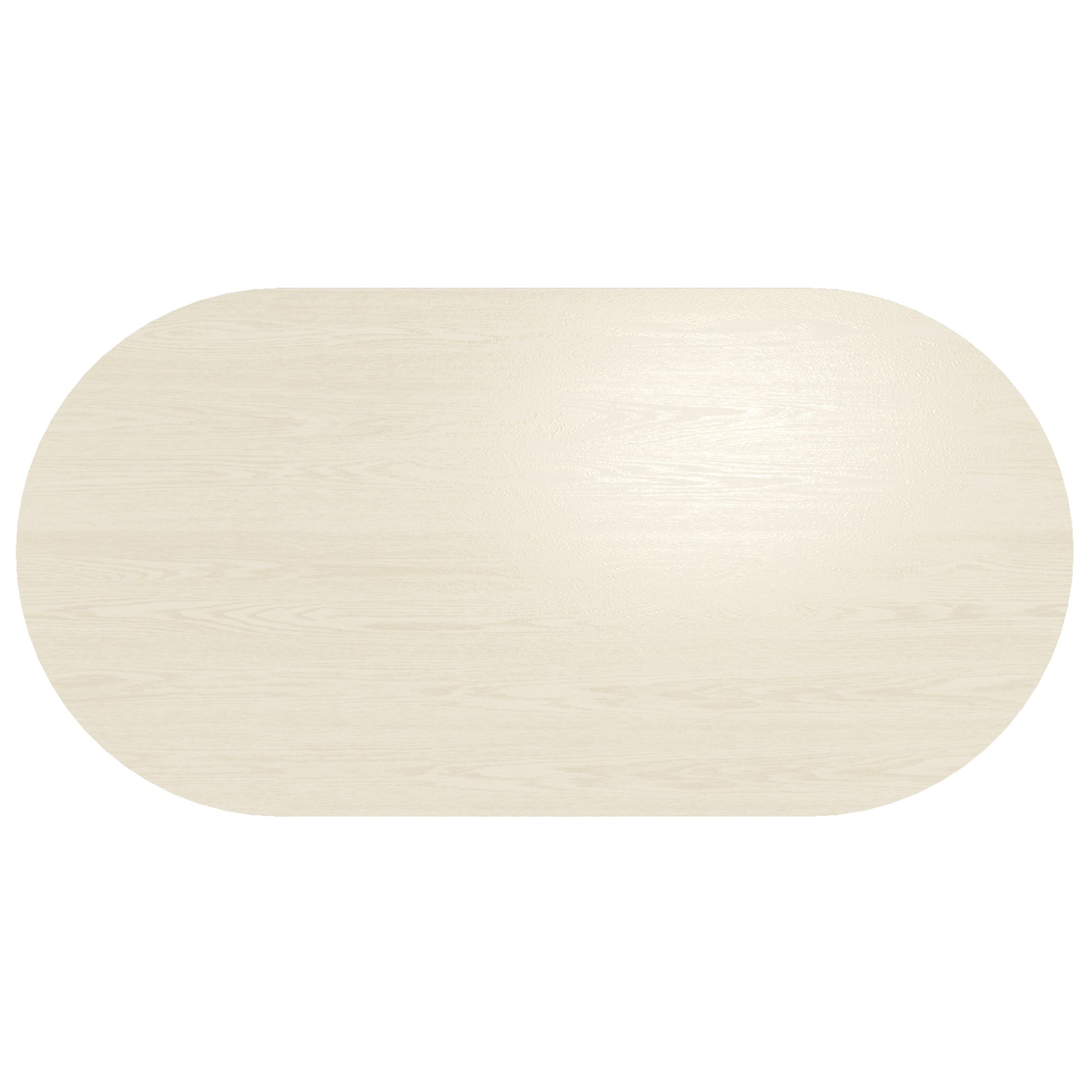 Tovas Caspian 7-Piece Oval Dining Set - Sand Faux Leather-DECOROLALA