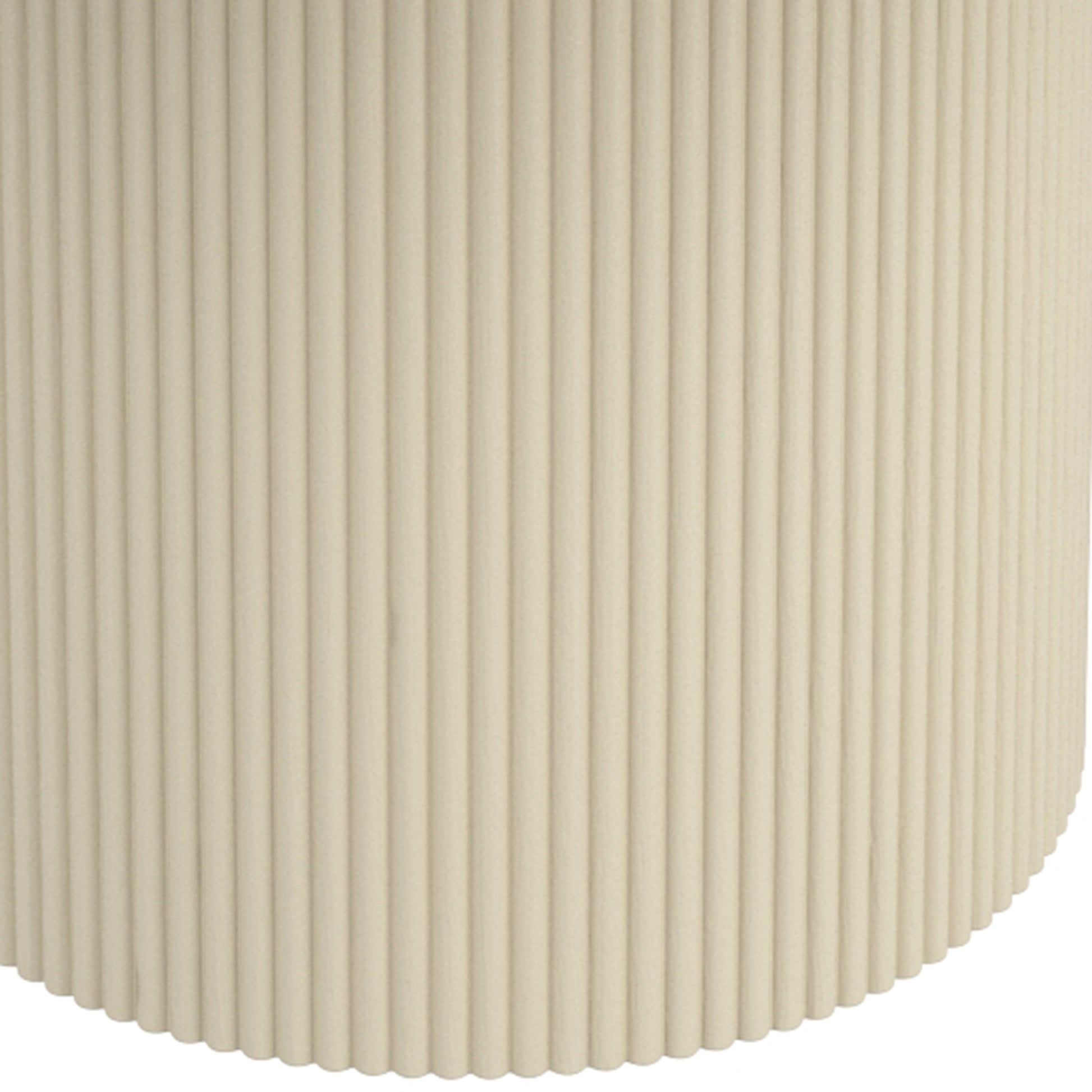 Tovas Round Dining Table - Ivory Reeded Wood Pedestal Base-DECOROLALA