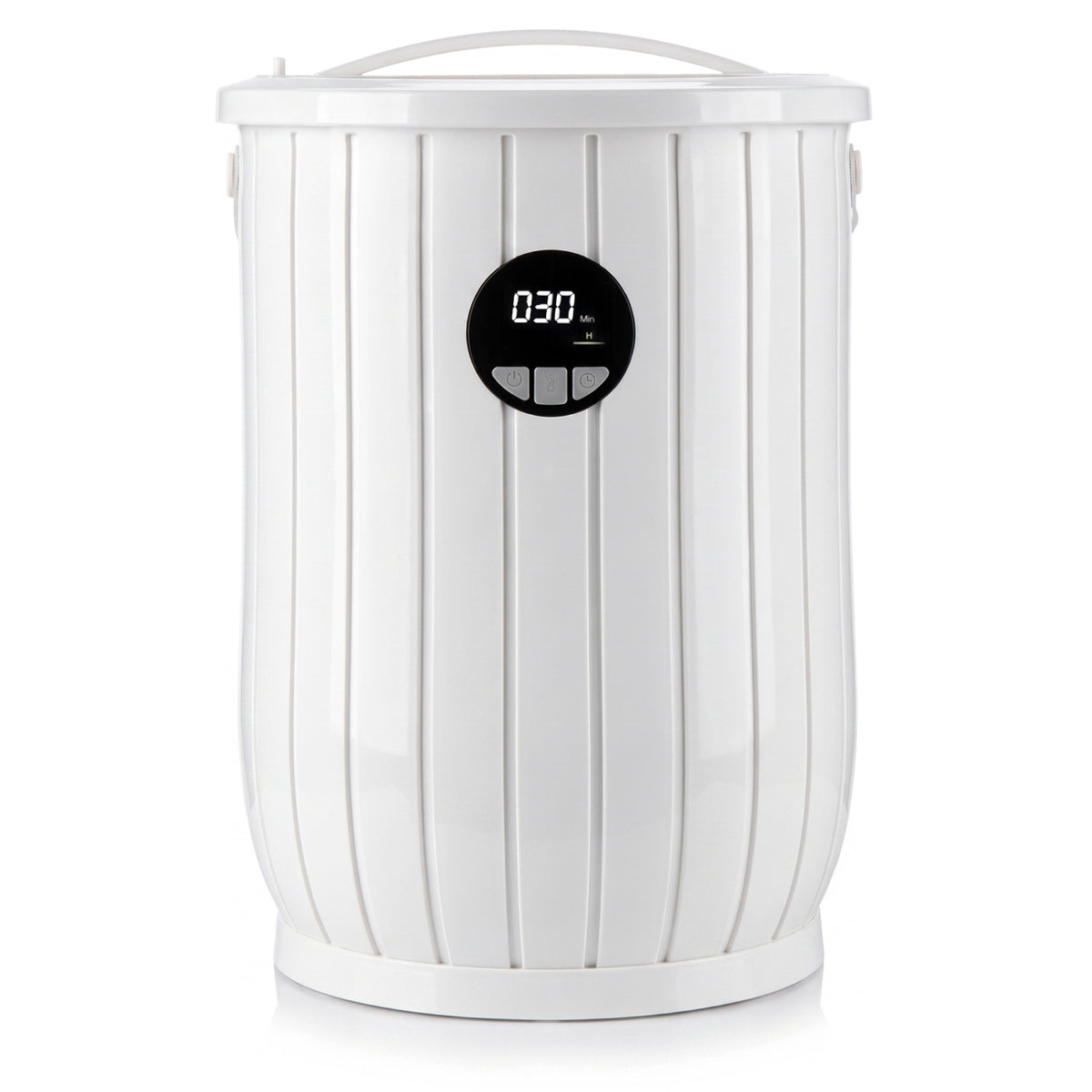 Towel Warmer Bucket with Fragrance Tray & Timer - 20L White-Dryers-DECOROLALA