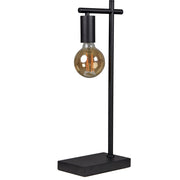 Townshed 20.75" Length Table Lamp, Black-Table Lamp-DECOROLALA