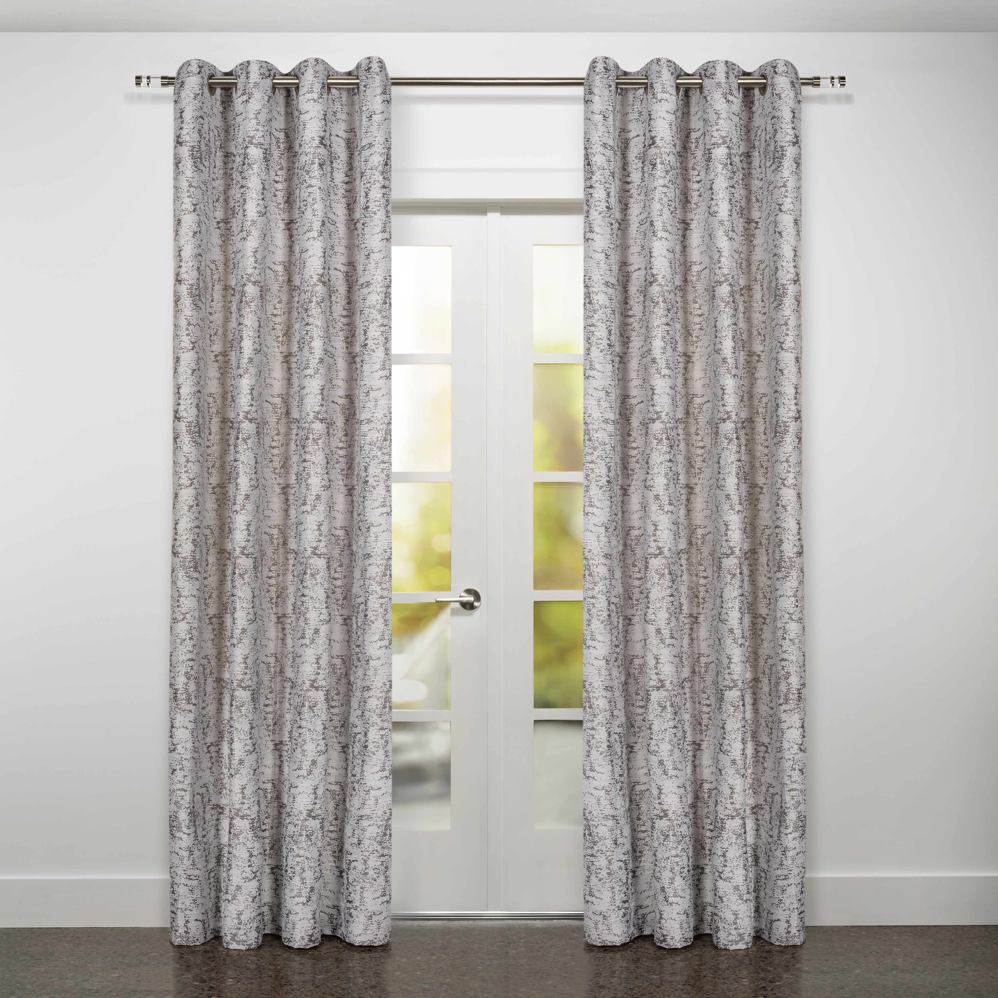 Toyo Jacquard overall abstract curtain 54" x 95"-Curtains-DECOROLALA