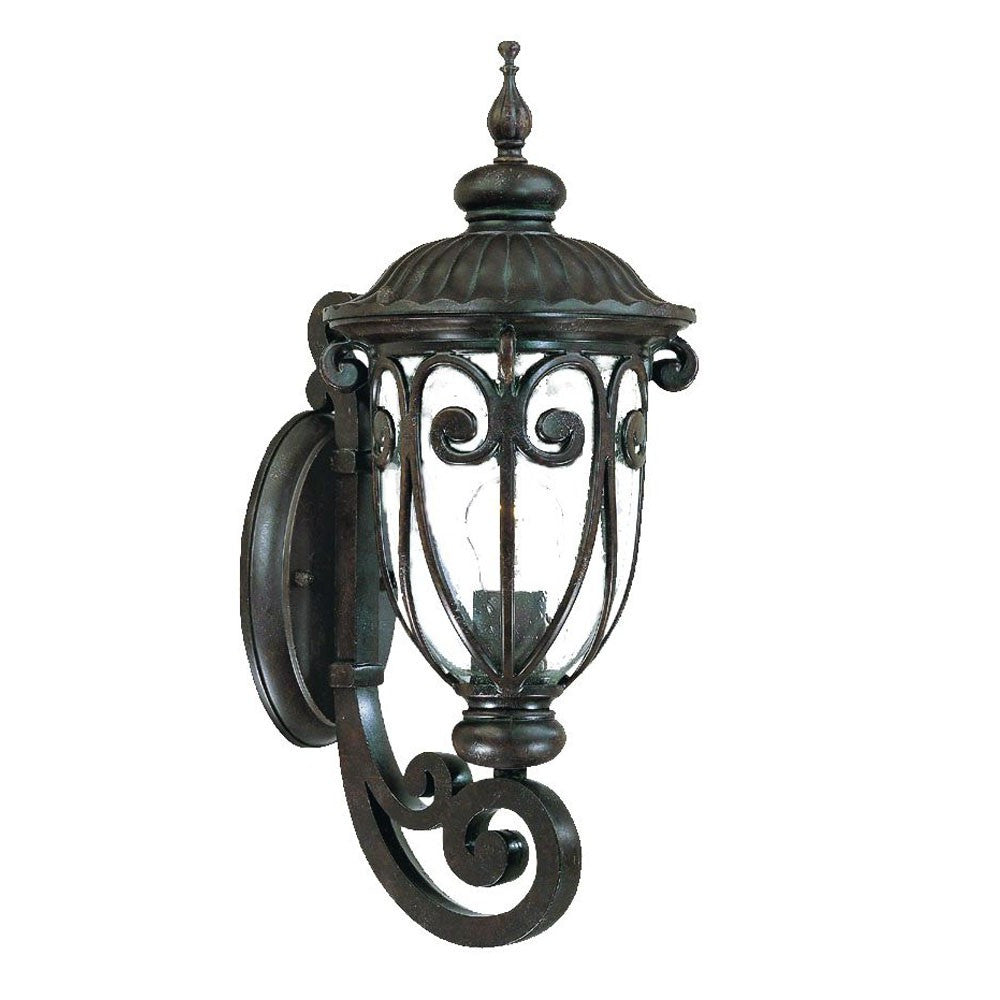 Traditional Dark Brown Wall Sconce-Outdoor Lighting-DECOROLALA