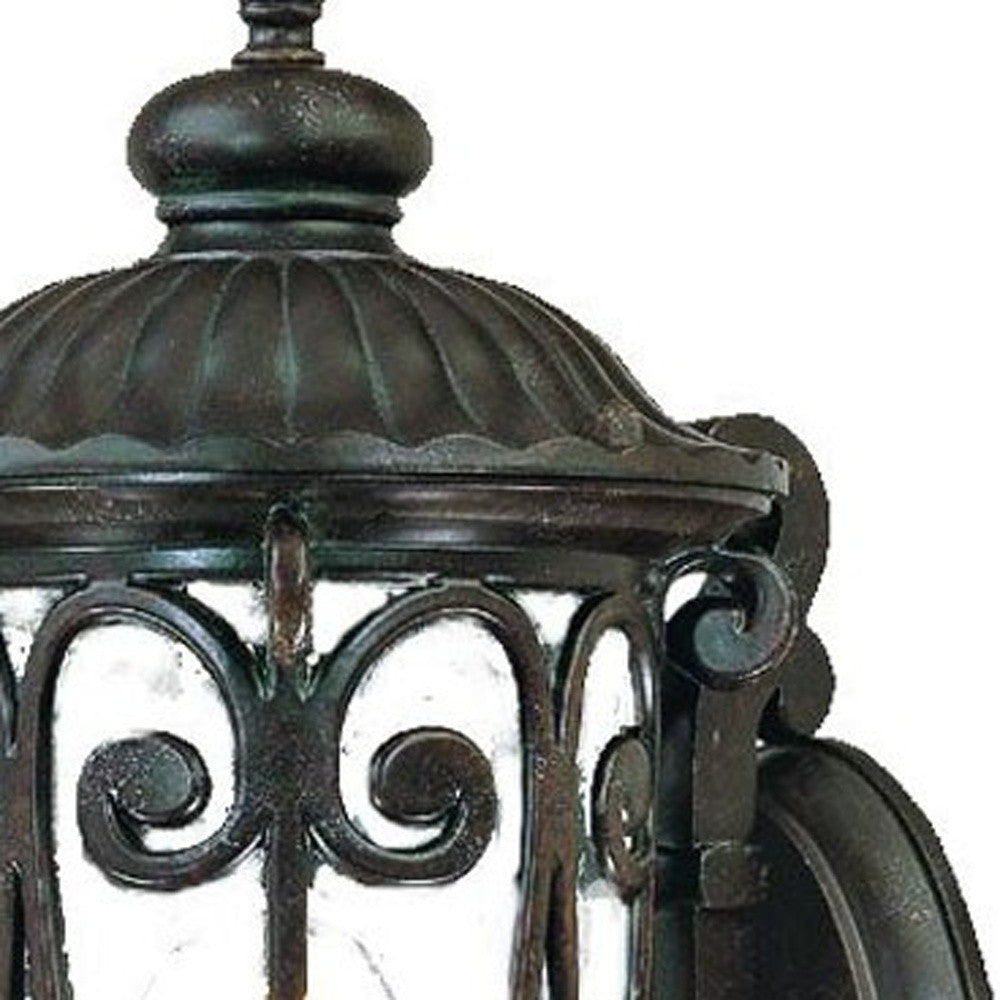 Traditional Dark Brown Wall Sconce-Outdoor Lighting-DECOROLALA