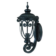 Traditional Matte Black Wall Sconce-Outdoor Lighting-DECOROLALA