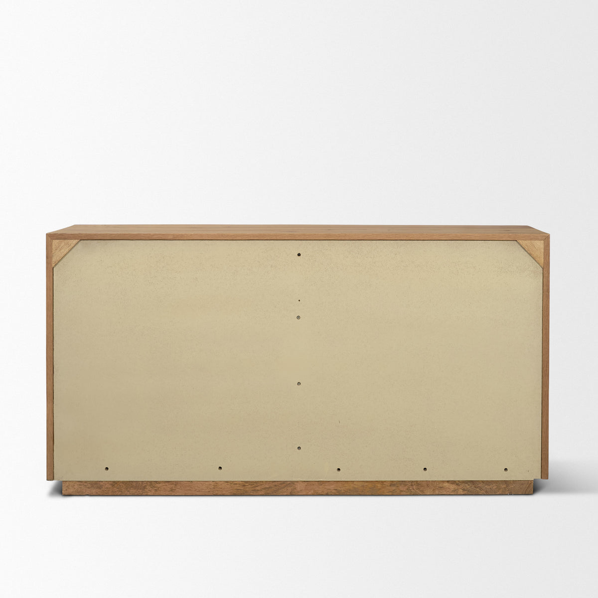 Travona Oak Wood w/ Travertine 6 Drawer Dresser-Dressers-DECOROLALA