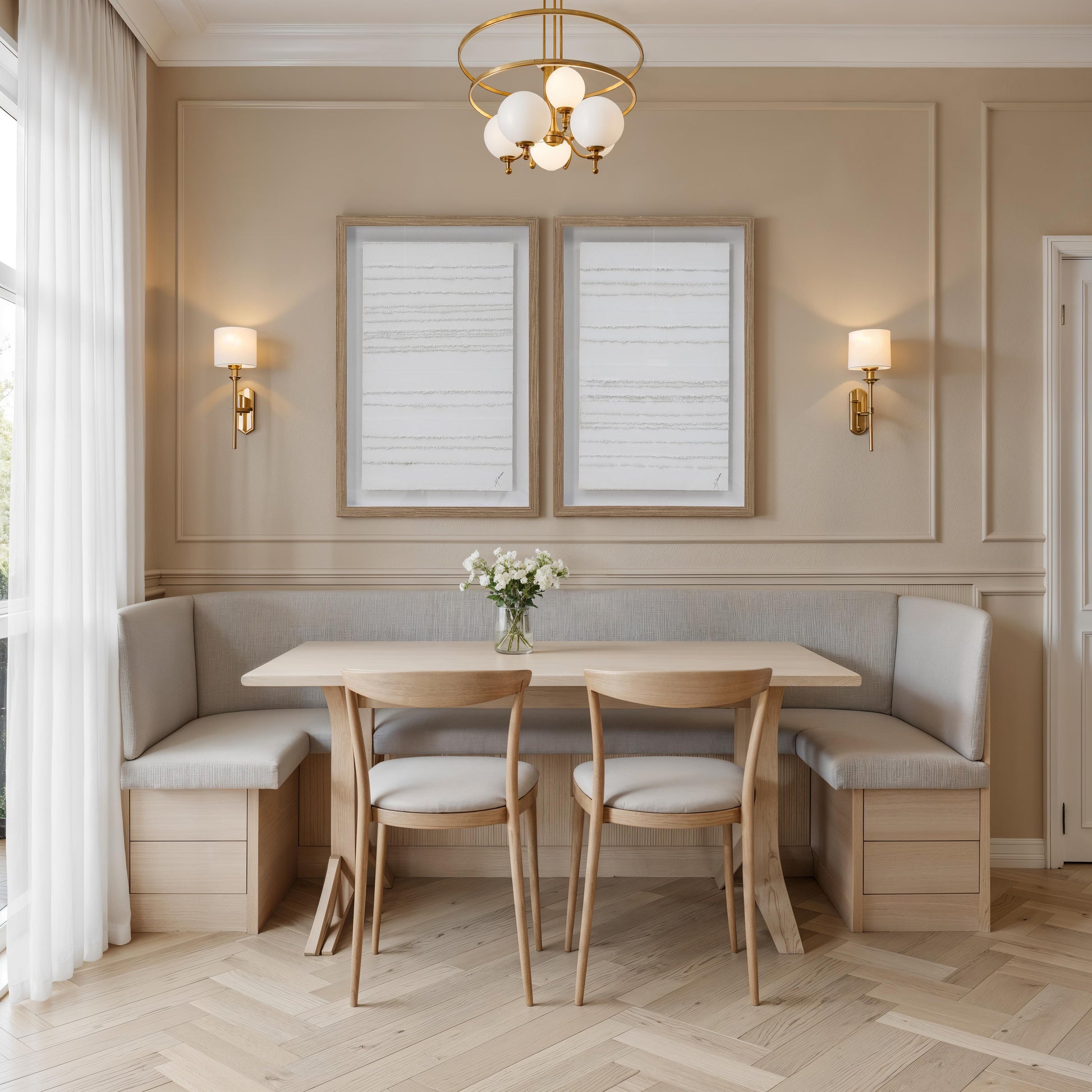 Trax 20.0" Wide Wall Decor, Printed Artwork (2 Piece Set)-Canvas Print-DECOROLALA