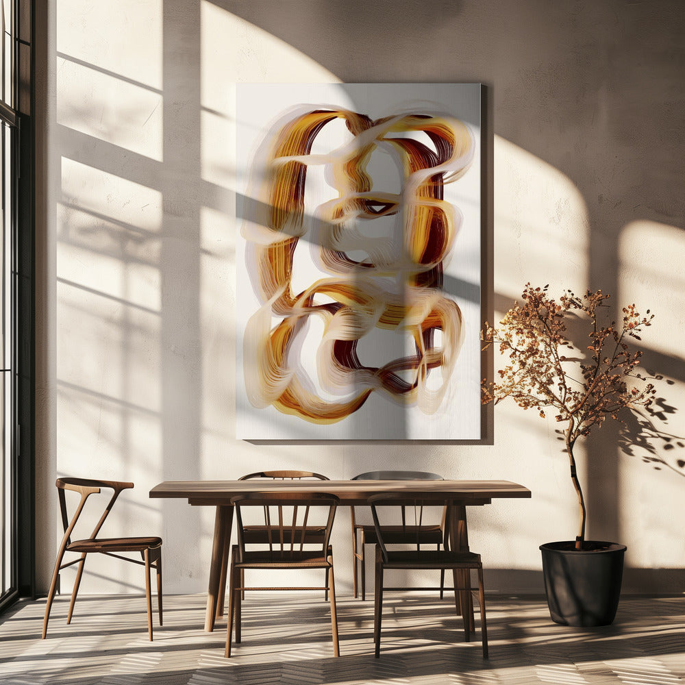 Treechild Caramel Wall Art-canvas-DECOROLALA