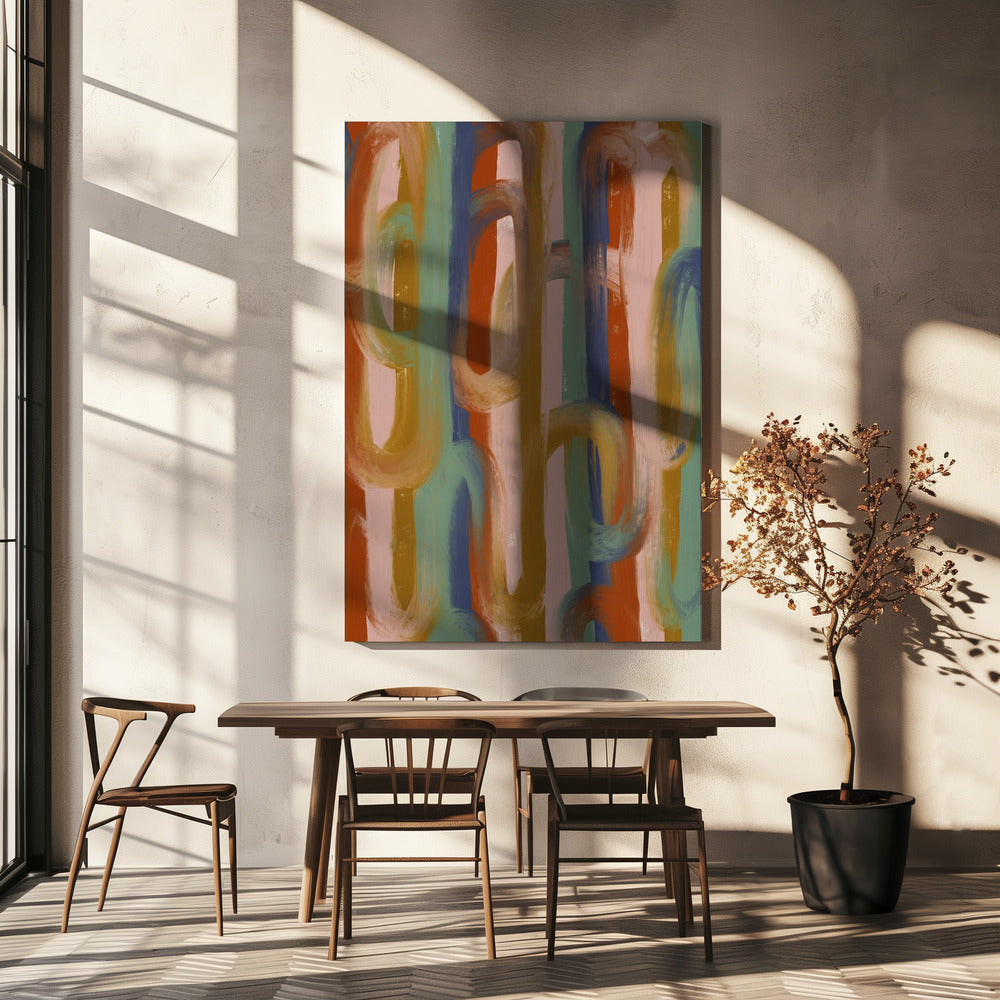 Treechild Chains Wall Art-canvas-DECOROLALA
