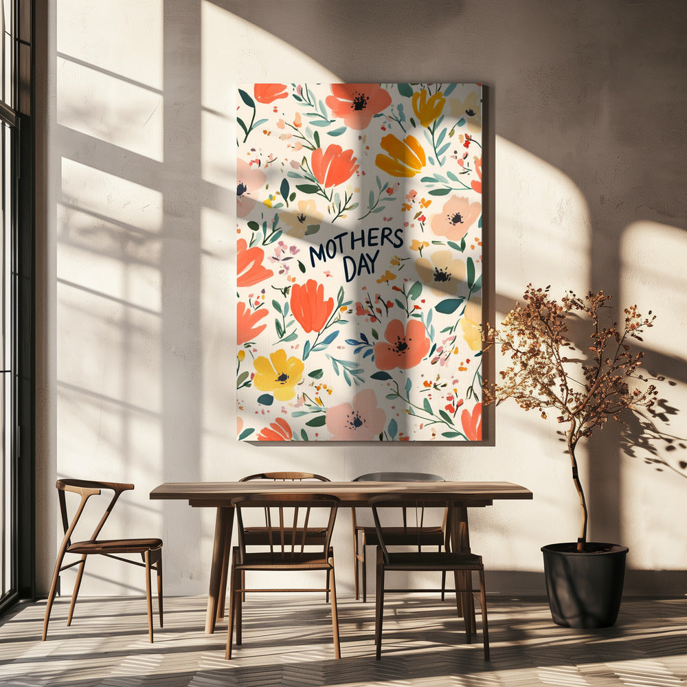 Treechild Mother's Day Canvas Wall Art-Canvas Print-DECOROLALA