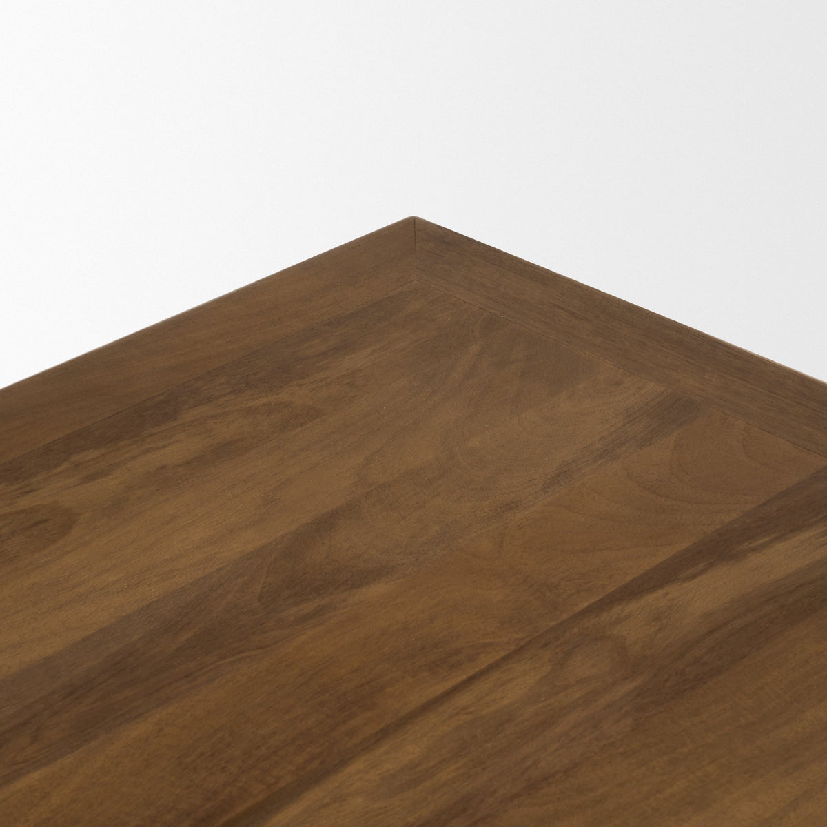 Trellyn 48" Light Brown Wood w/ Carved Woven Base Square Coffee Table-Coffee Tables-DECOROLALA