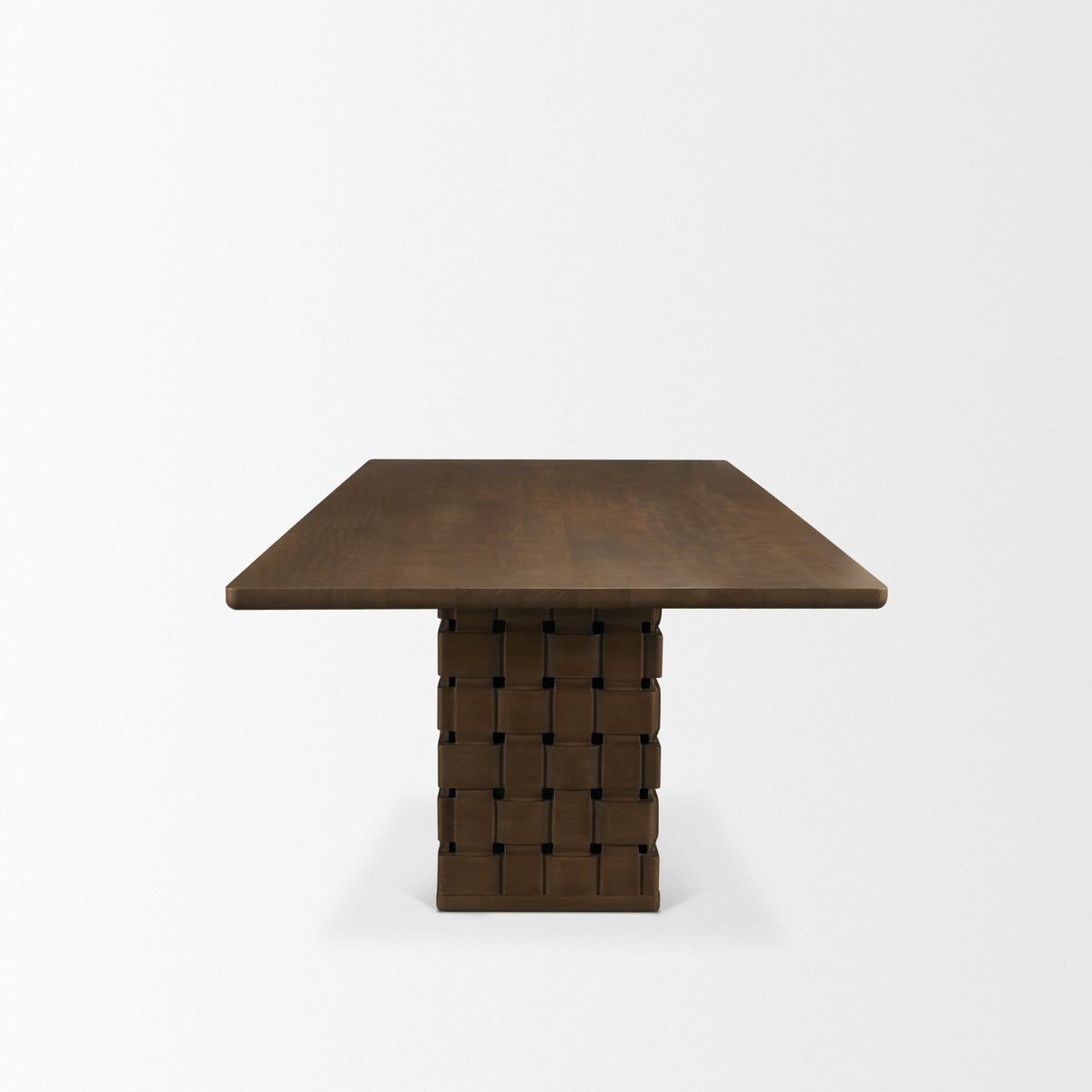 Trellyn 99"L x 44"W Rectangular Dining Table | Modern | Wood | Seats 8-Dining Tables-DECOROLALA