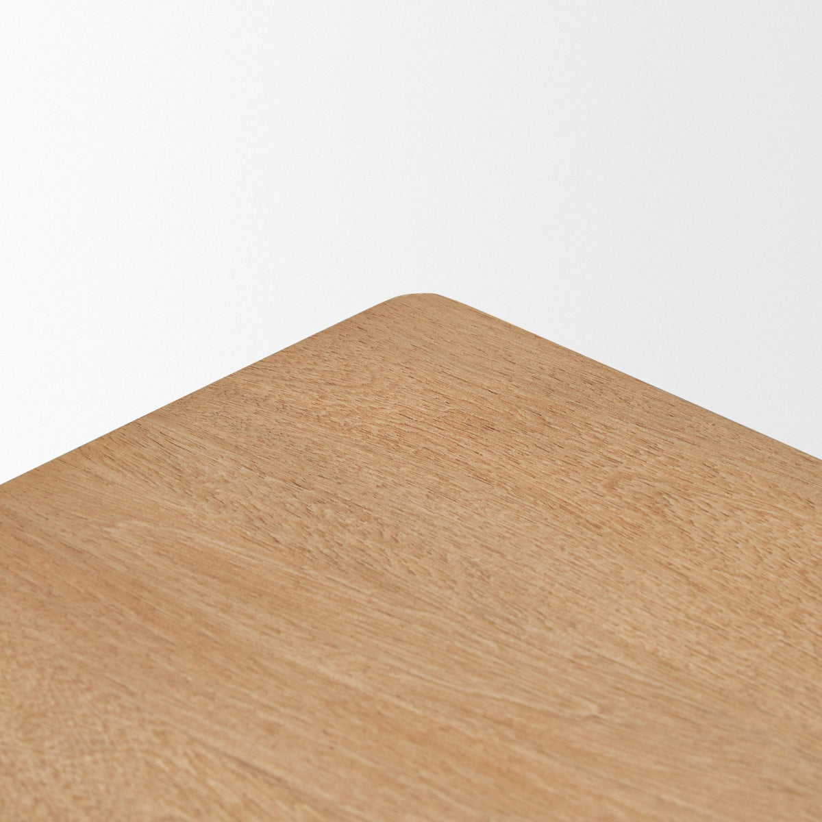 Trellyn Light Brown Wood w/ Carved Woven Base Square Accent Table-Accent Tables-DECOROLALA