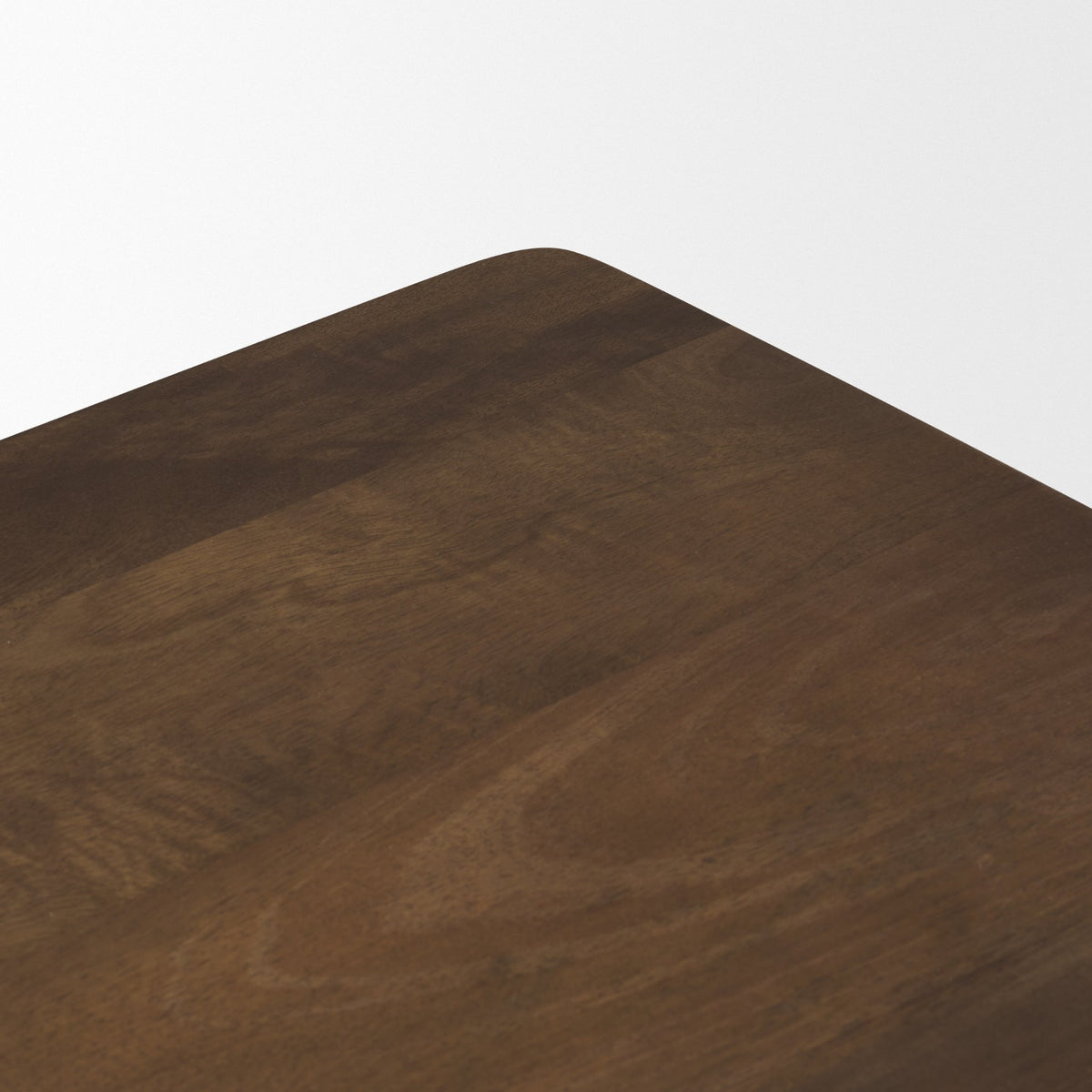 Trellyn Light Brown Wood w/ Carved Woven Base Square Accent Table-Accent Tables-DECOROLALA