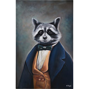 Tribec 30" Wide Canvas Art, Charcoal-Canvas Prints-DECOROLALA