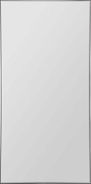 Trilo 60" Tall Rectangle Full Length Mirror, Black-Full Length Mirror-DECOROLALA