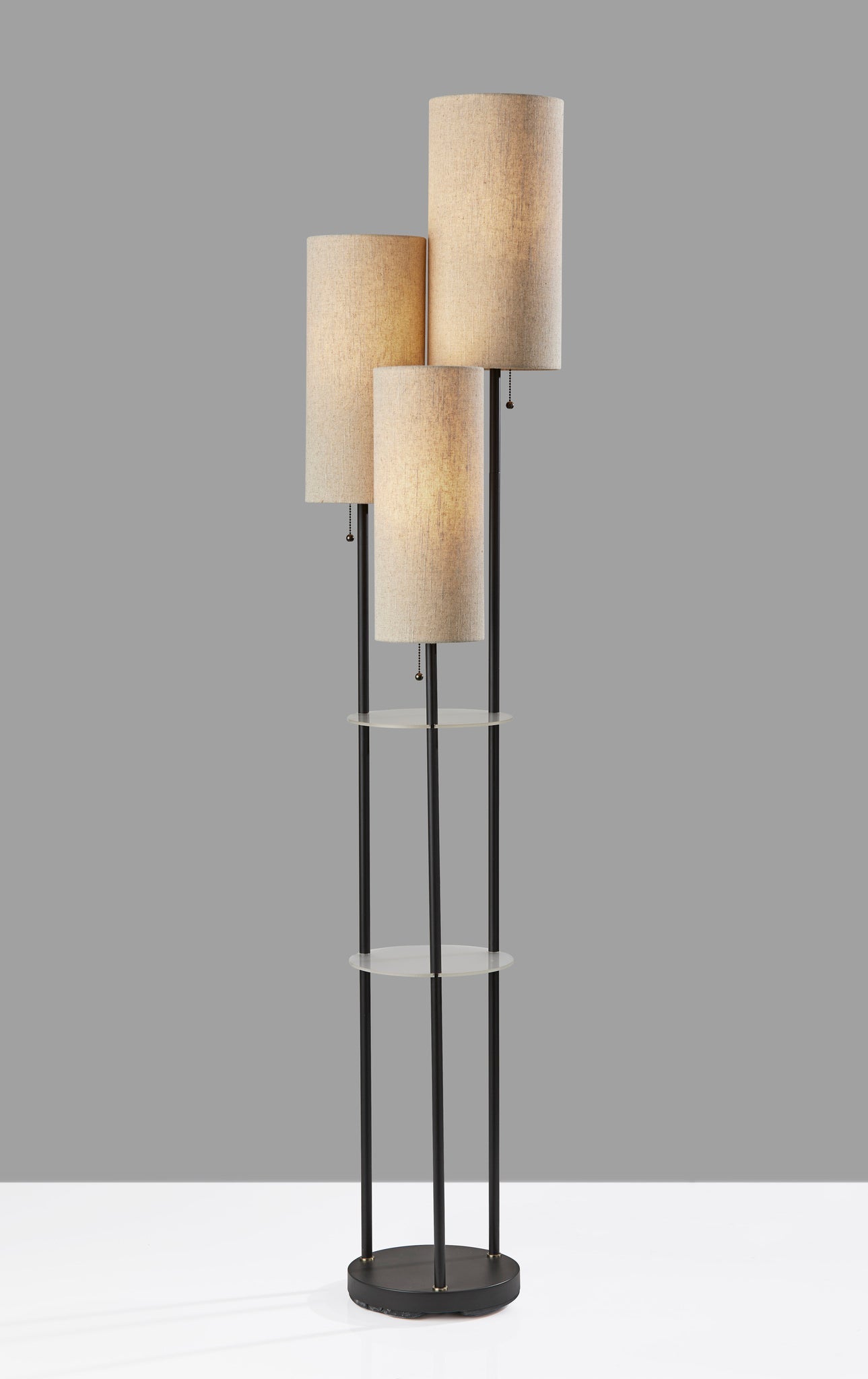 Trio Shelf Floor Lamp-Lighting-DECOROLALA