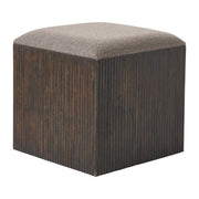 Tristan 18" Height Stool, Brown-Stool-DECOROLALA