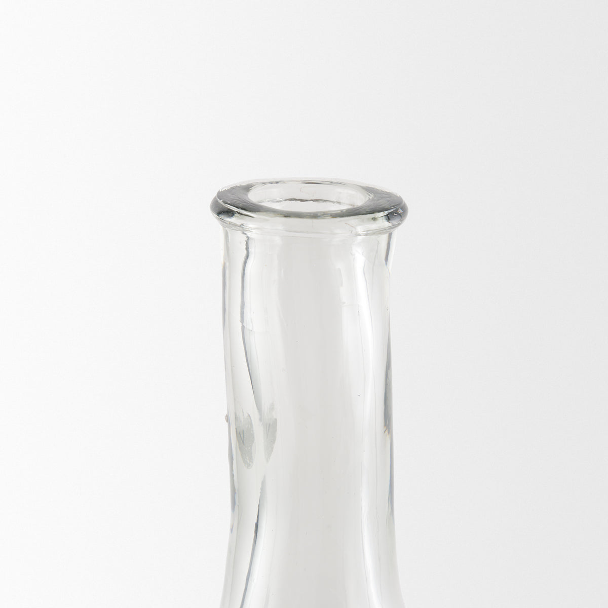 Troian Large Rattan Wrapped Glass Bottle-Decorative Bottles-DECOROLALA