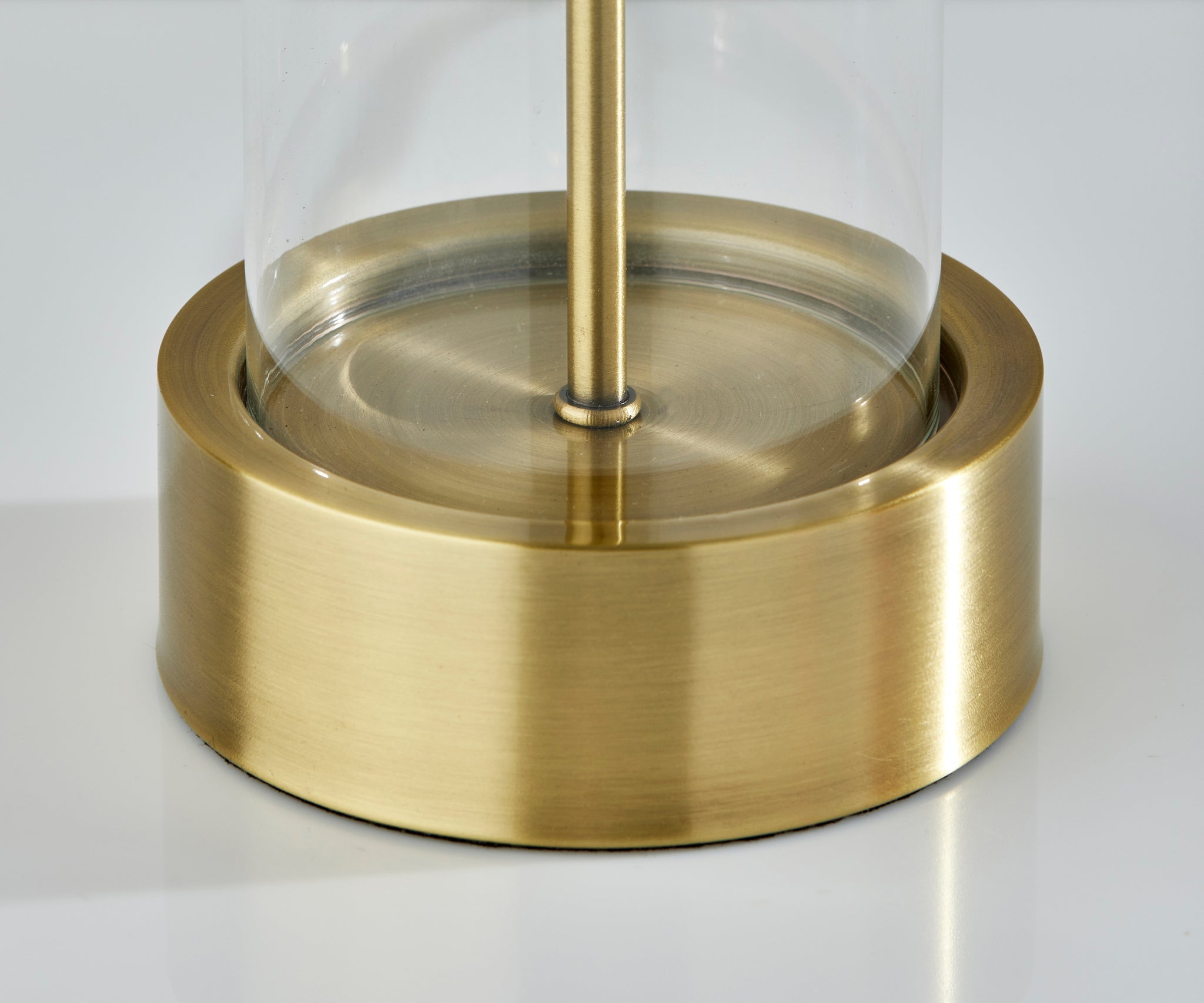 Troy Table Lamp 25" Dome Antique Brass-Lighting-DECOROLALA