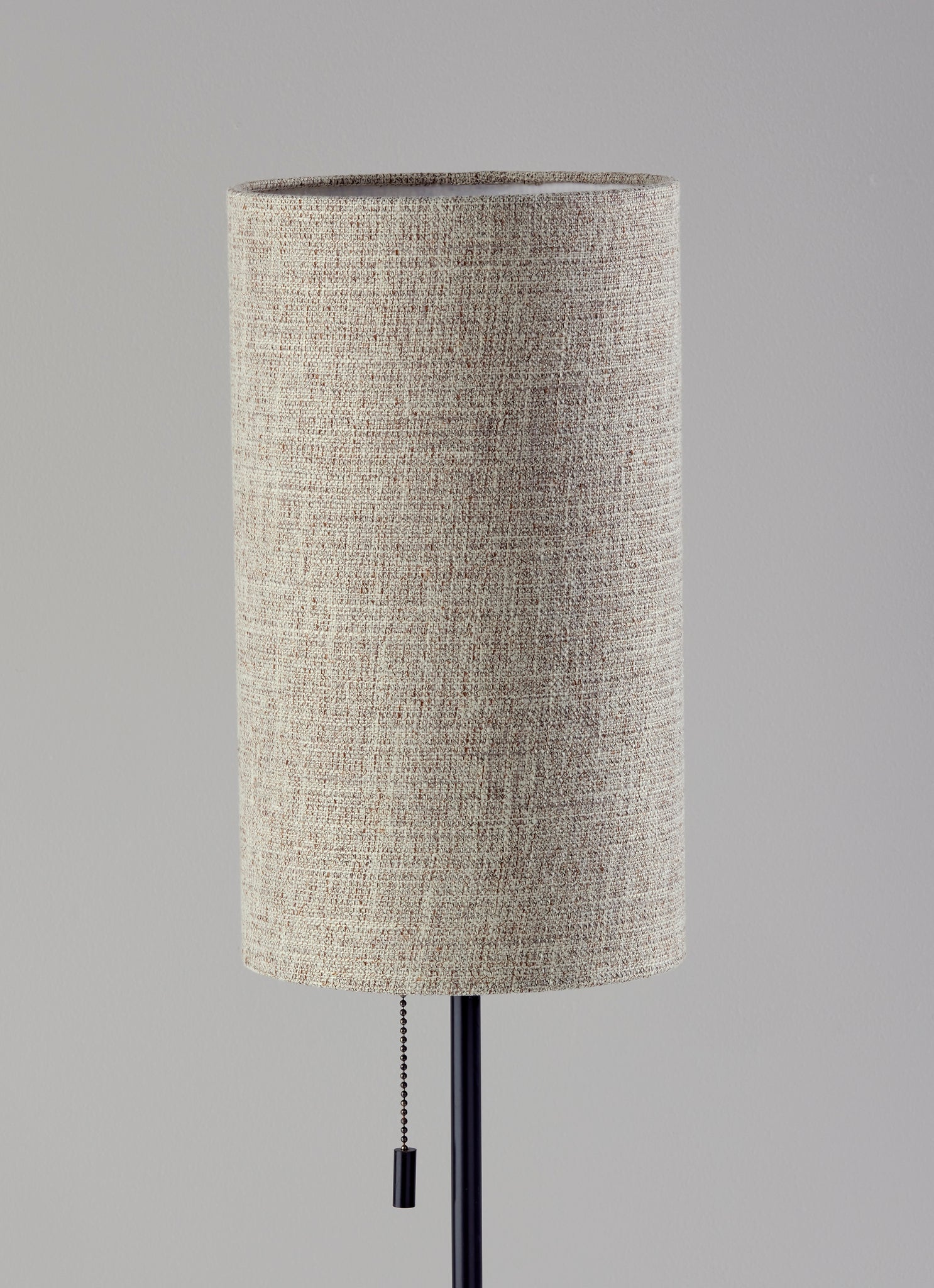 Trudy 26.75" Table Lamp - Walnut Base Beige Shade-Lighting-DECOROLALA