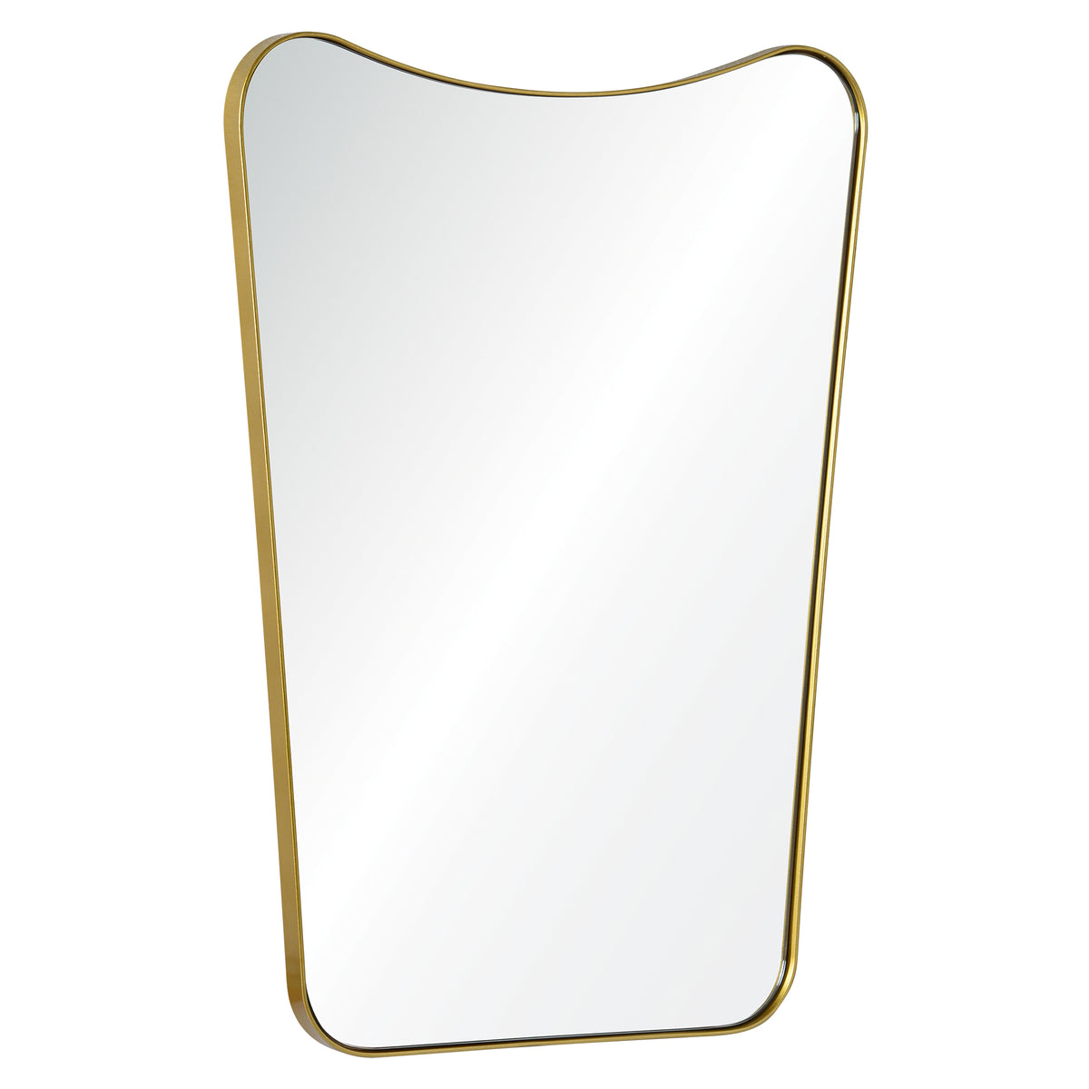 Tufa 28" Tall Rectangle Wall Mirror, Yellow-Mirrors-DECOROLALA