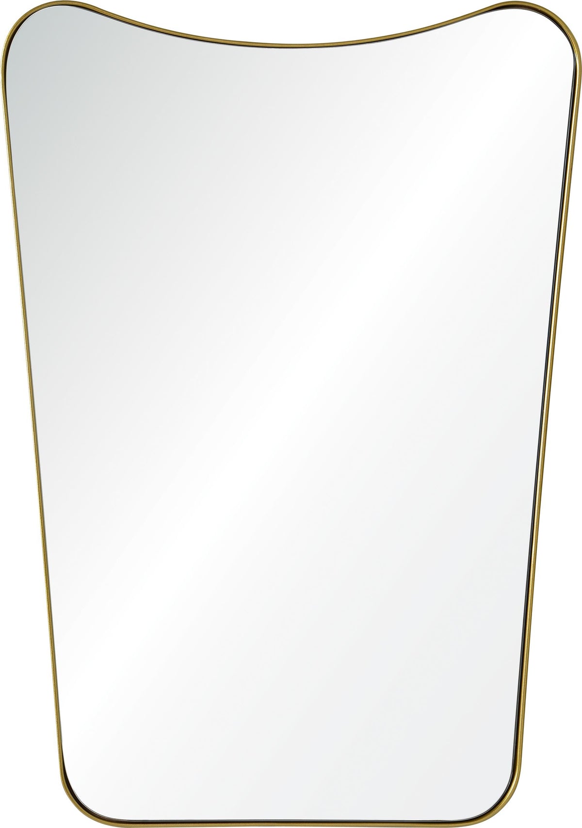 Tufa 28" Tall Rectangle Wall Mirror, Yellow-Mirrors-DECOROLALA