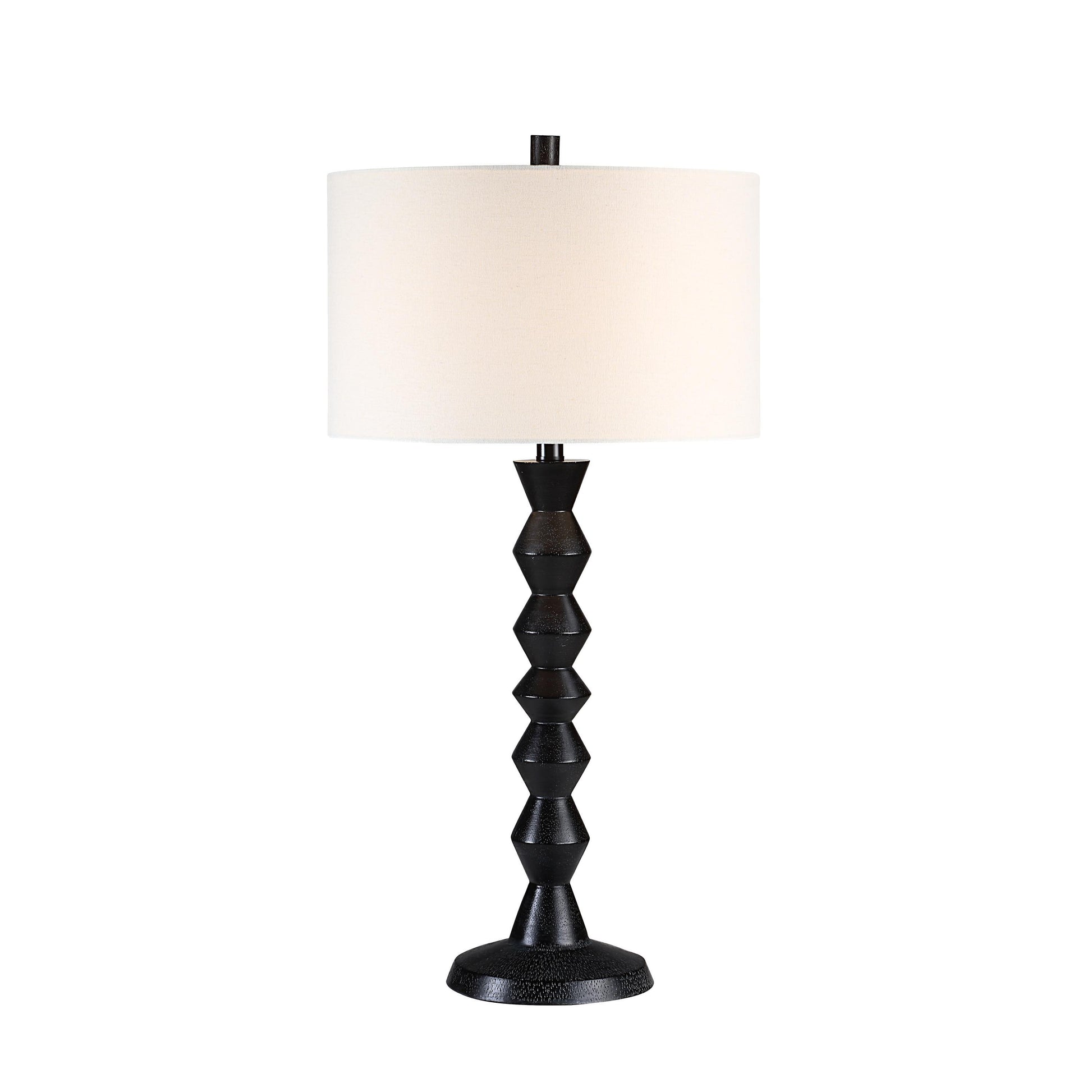 Tulum 32" Height Table Lamp, Black-Table Lamp-DECOROLALA