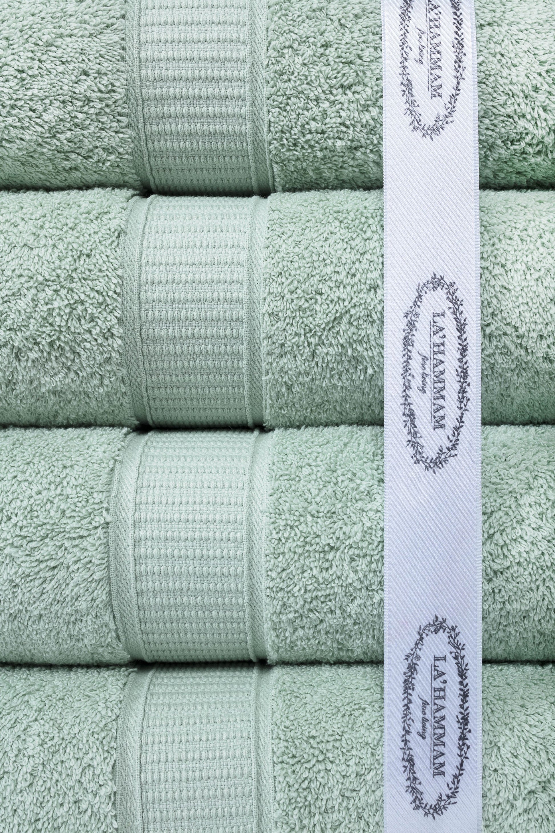 Turkish Cotton Full Bath Towel Set of 6-Towel & Robe-DECOROLALA