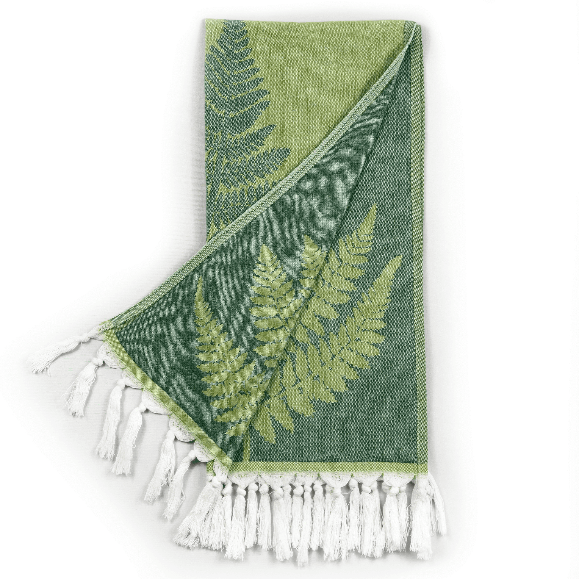 Turkish Towel | Hand Towel | Green-Hand Towel-DECOROLALA
