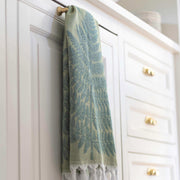 Turkish Towel | Hand Towel | Green-Hand Towels-DECOROLALA