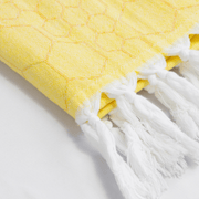 Turkish Towel | Single Set | Yellow + Orange-Towels-DECOROLALA