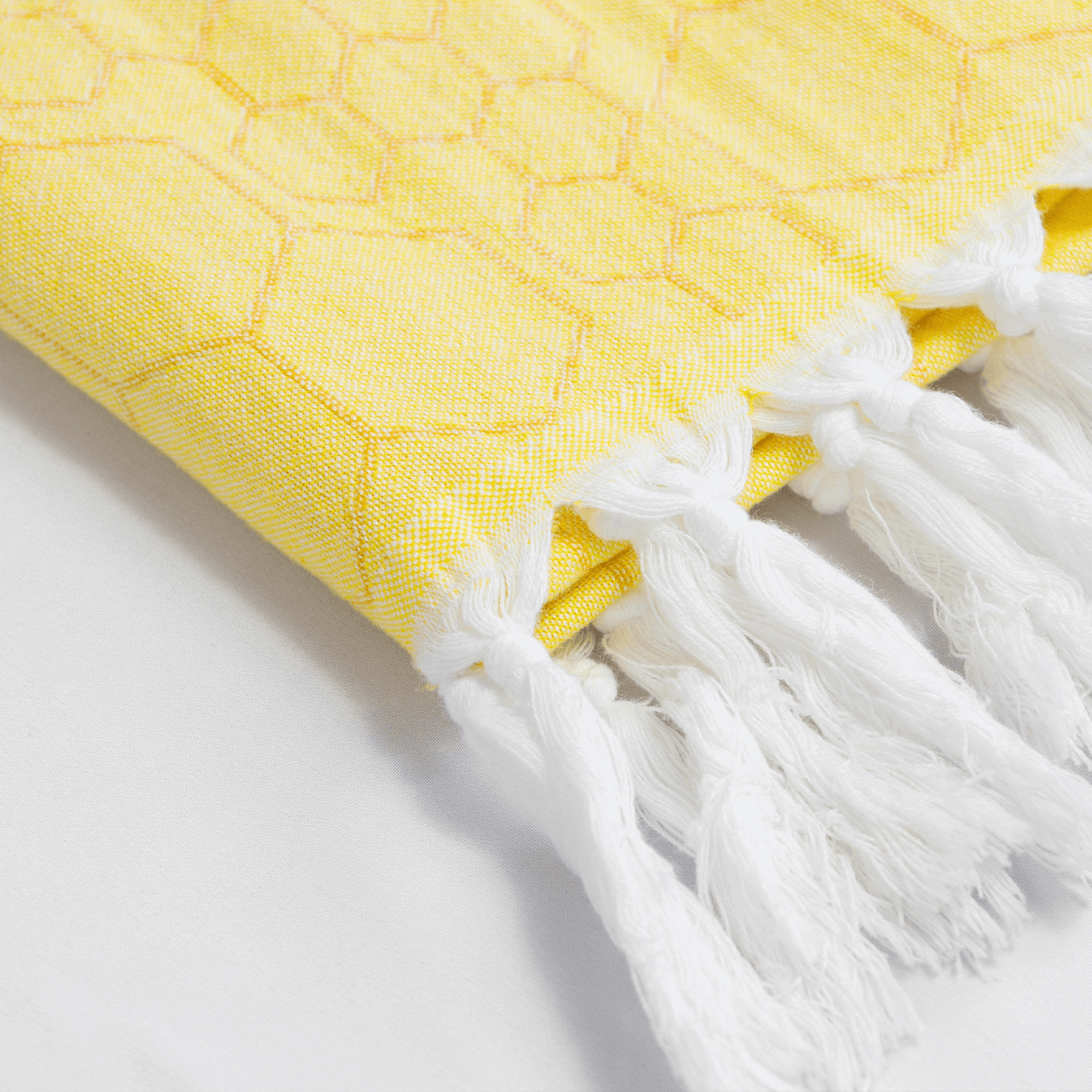 Turkish Towel | Single Set | Yellow + Orange-Towels-DECOROLALA