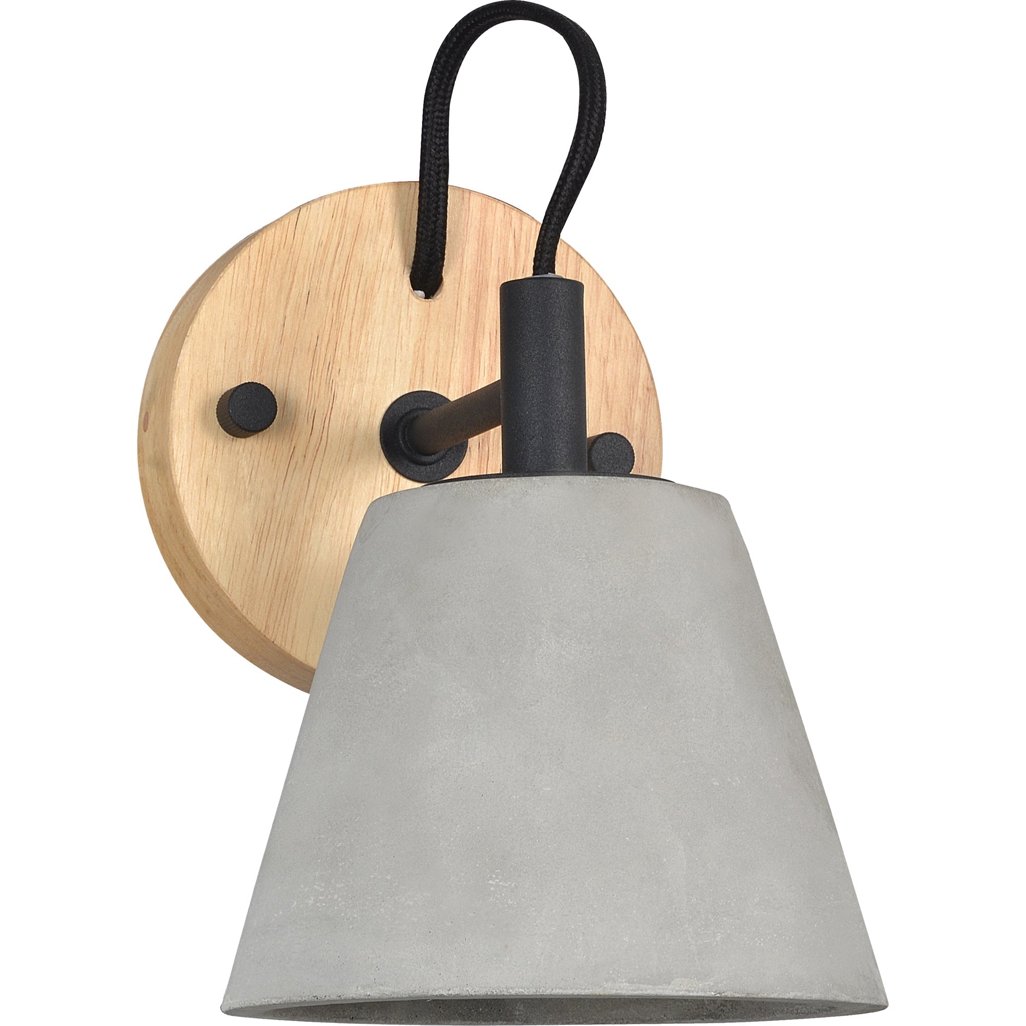 Turtle Bay 8" Wall Sconce, Grey-Wall Sconce-DECOROLALA
