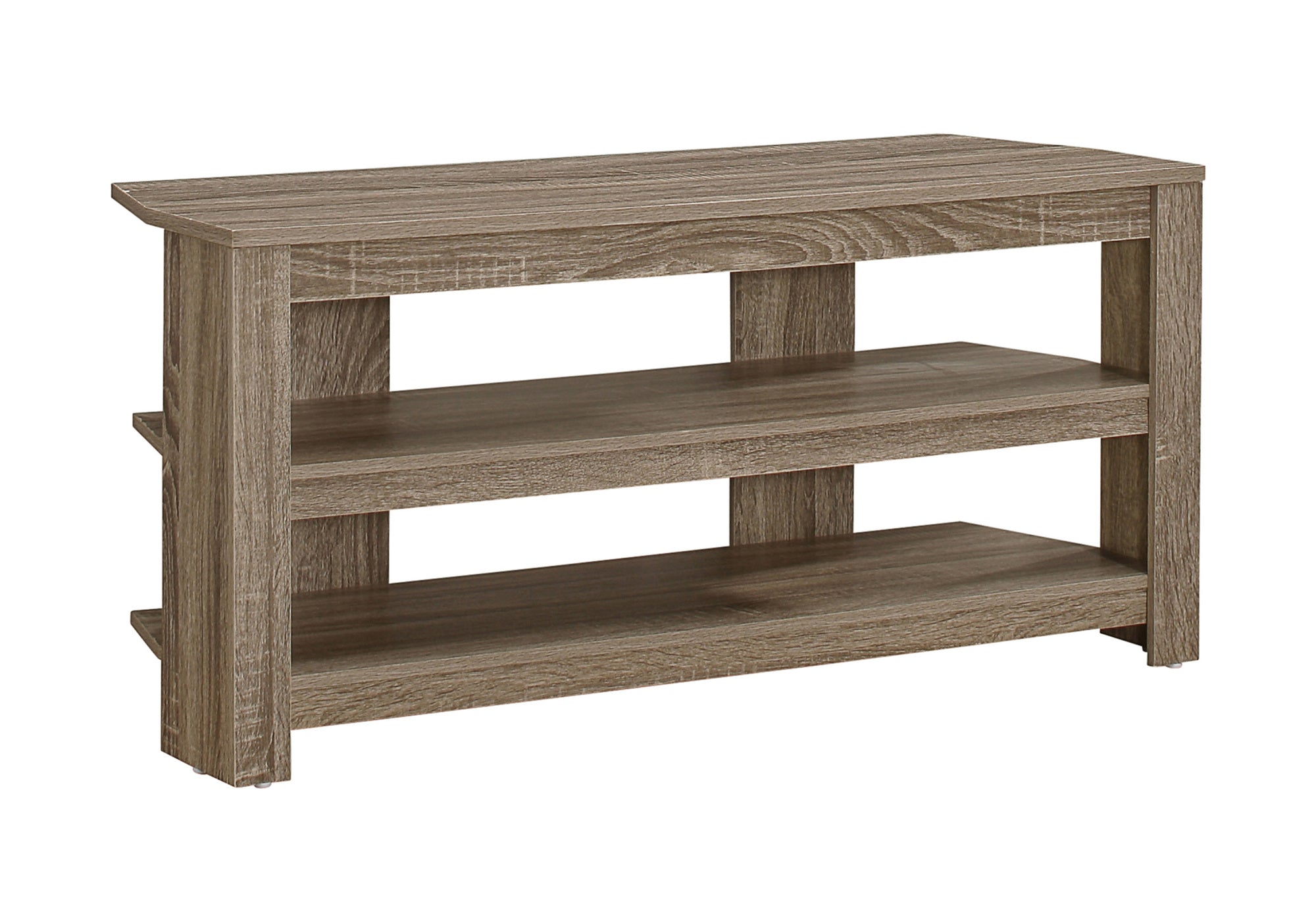 Tv Stand 42" Corner - Brown Oak-Tv Stand-DECOROLALA