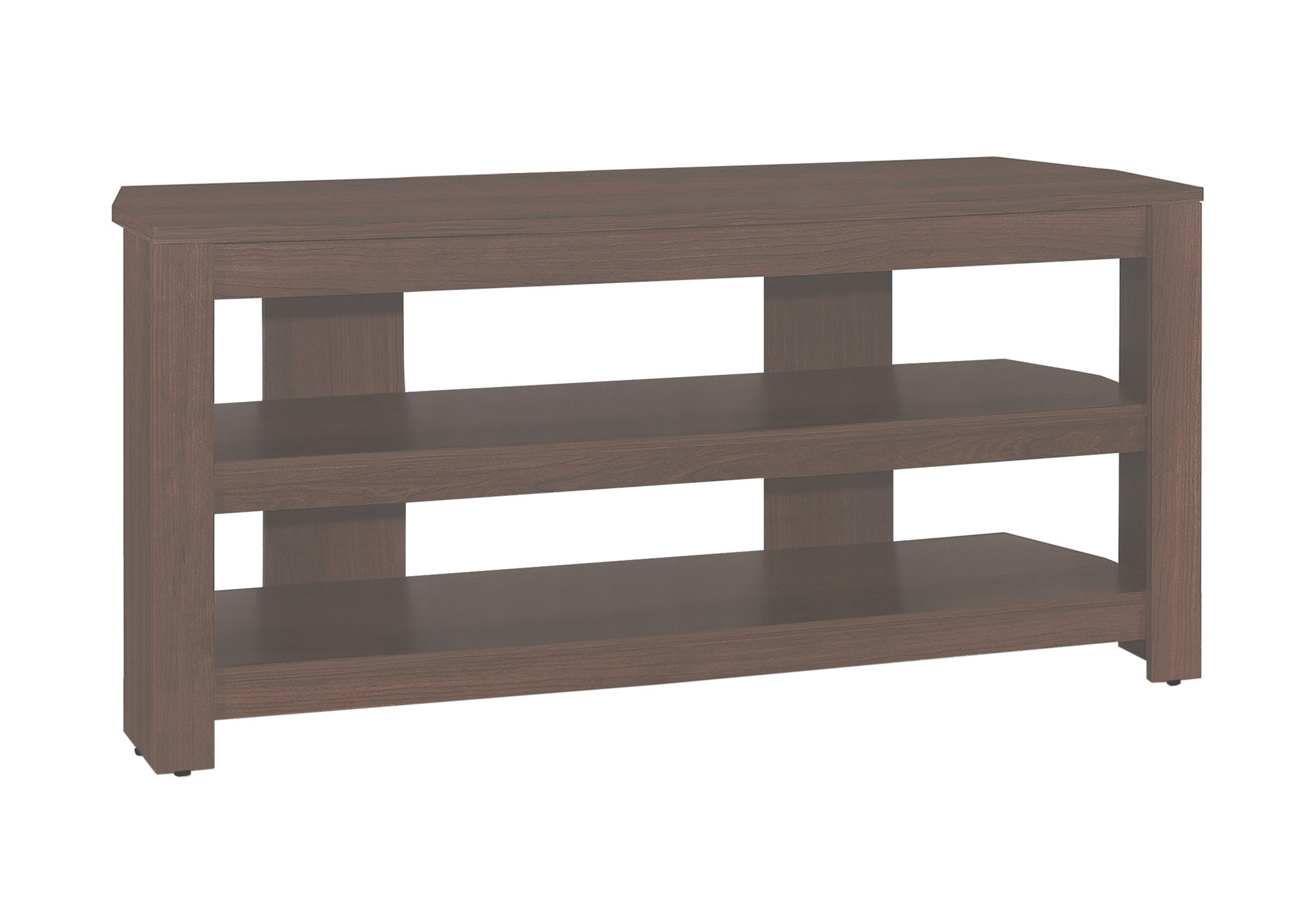 Tv Stand - 42"L / Brown Oak Corner-Tv Stand-DECOROLALA
