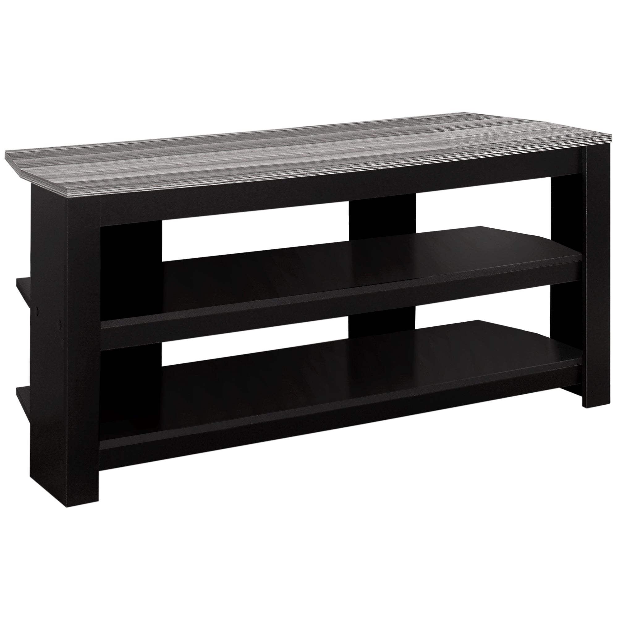 Tv Stand - 42"L / Brown Oak Corner-Tv Stand-DECOROLALA