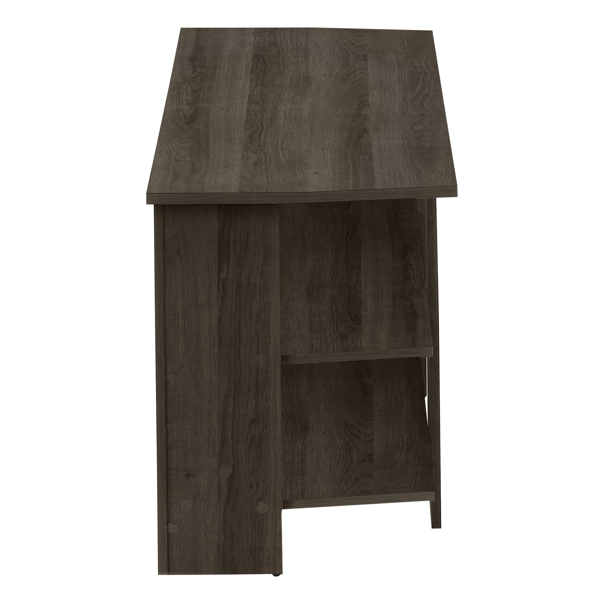 Tv Stand - 42"L / Brown Oak Corner-Tv Stand-DECOROLALA