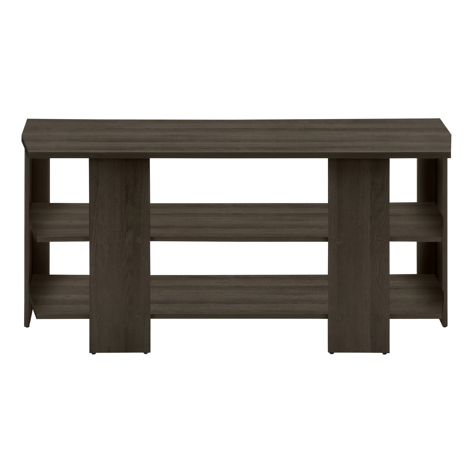 Tv Stand - 42"L / Brown Oak Corner-Tv Stand-DECOROLALA