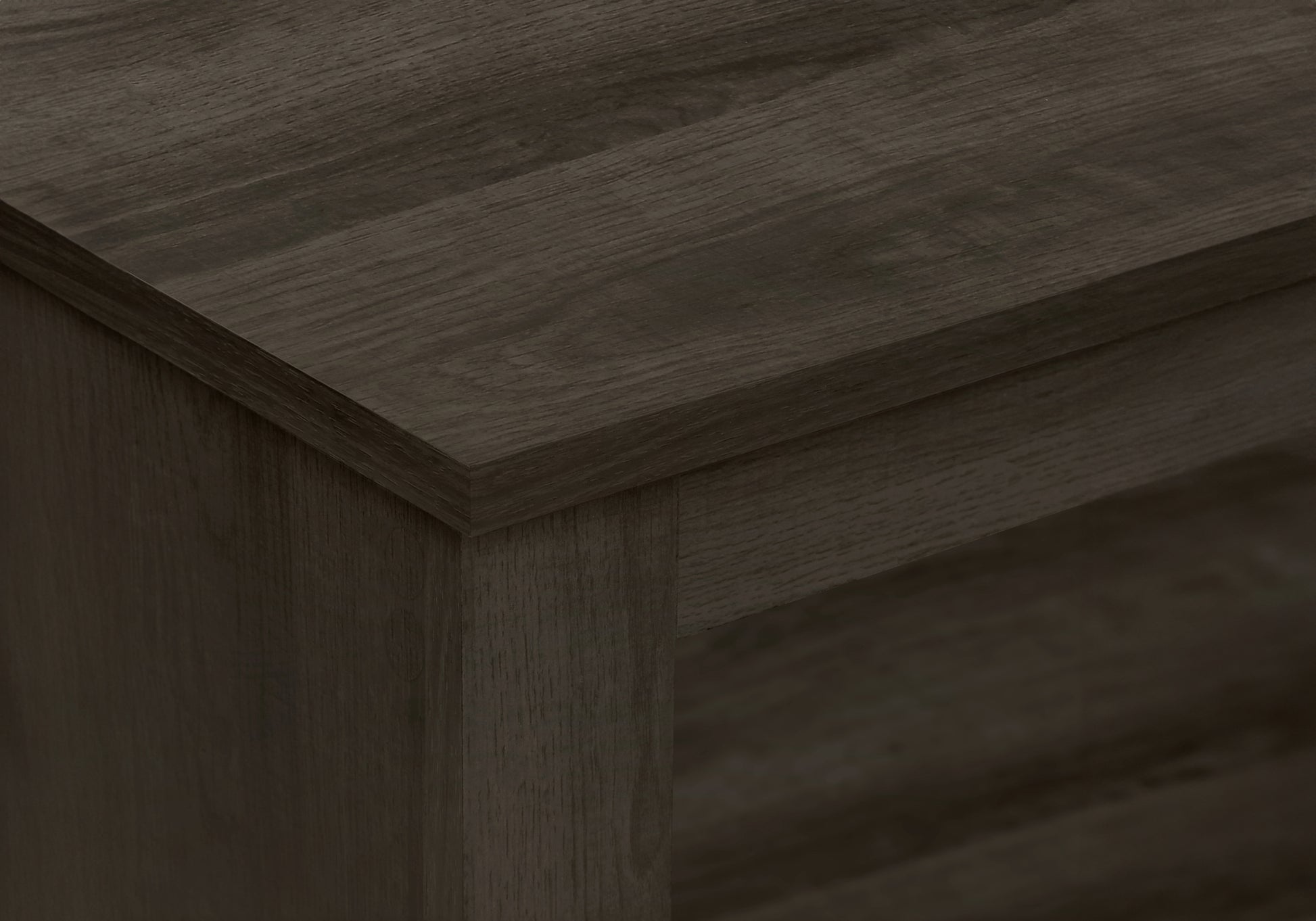 Tv Stand - 42"L / Brown Oak Corner-Tv Stand-DECOROLALA