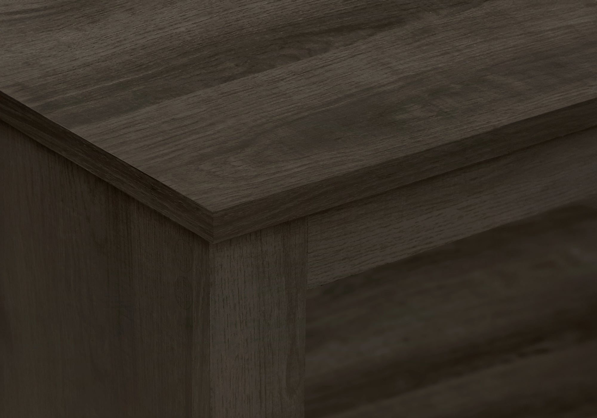 Tv Stand - 42"L / Brown Oak Corner-Tv Stand-DECOROLALA