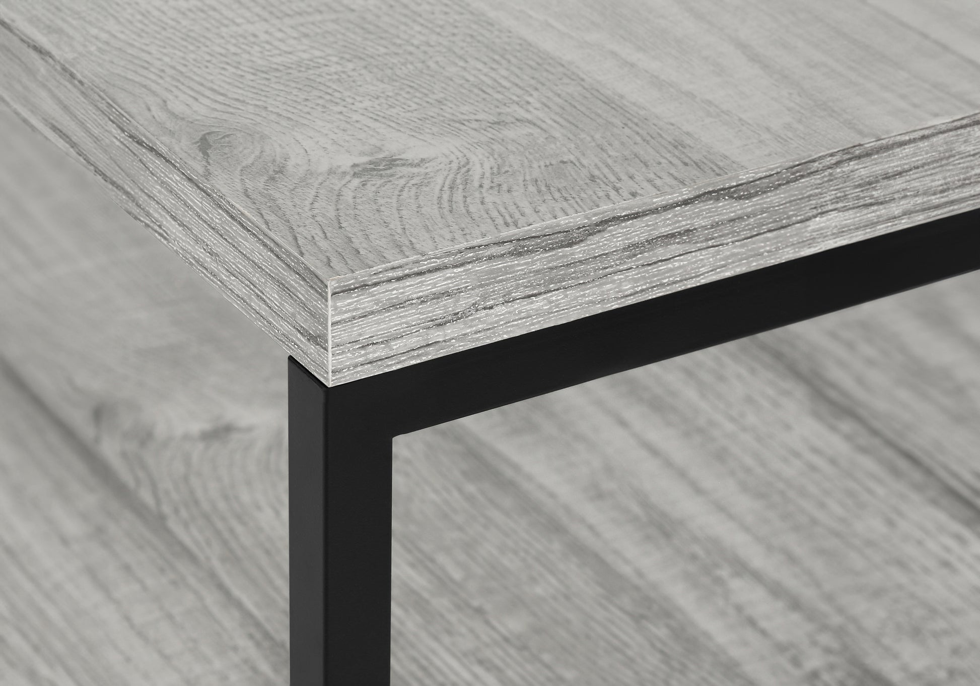 Tv Stand - 48"L / Black / Black Metal-Tv Stand-DECOROLALA