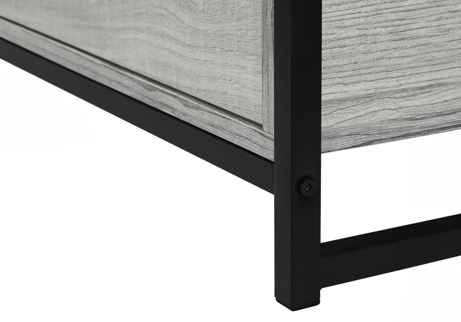 Tv Stand - 48"L / Black / Black Metal-Tv Stand-DECOROLALA