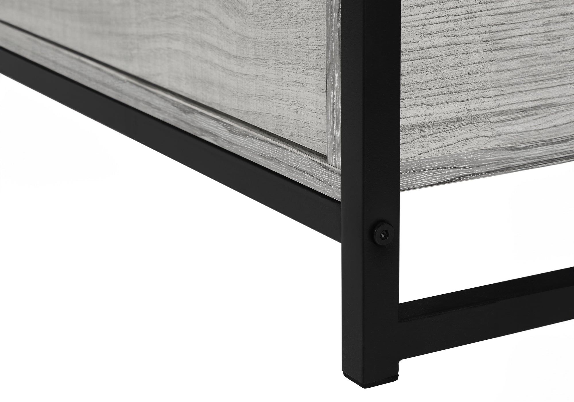 Tv Stand - 48"L / Black / Black Metal-Tv Stand-DECOROLALA