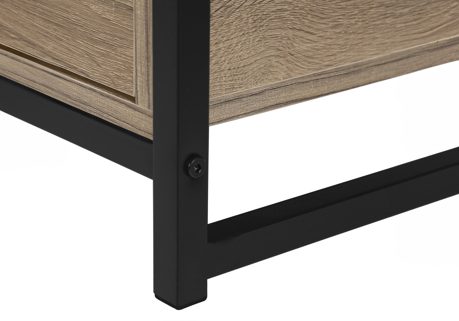 Tv Stand - 48"L / Black / Black Metal-Tv Stand-DECOROLALA