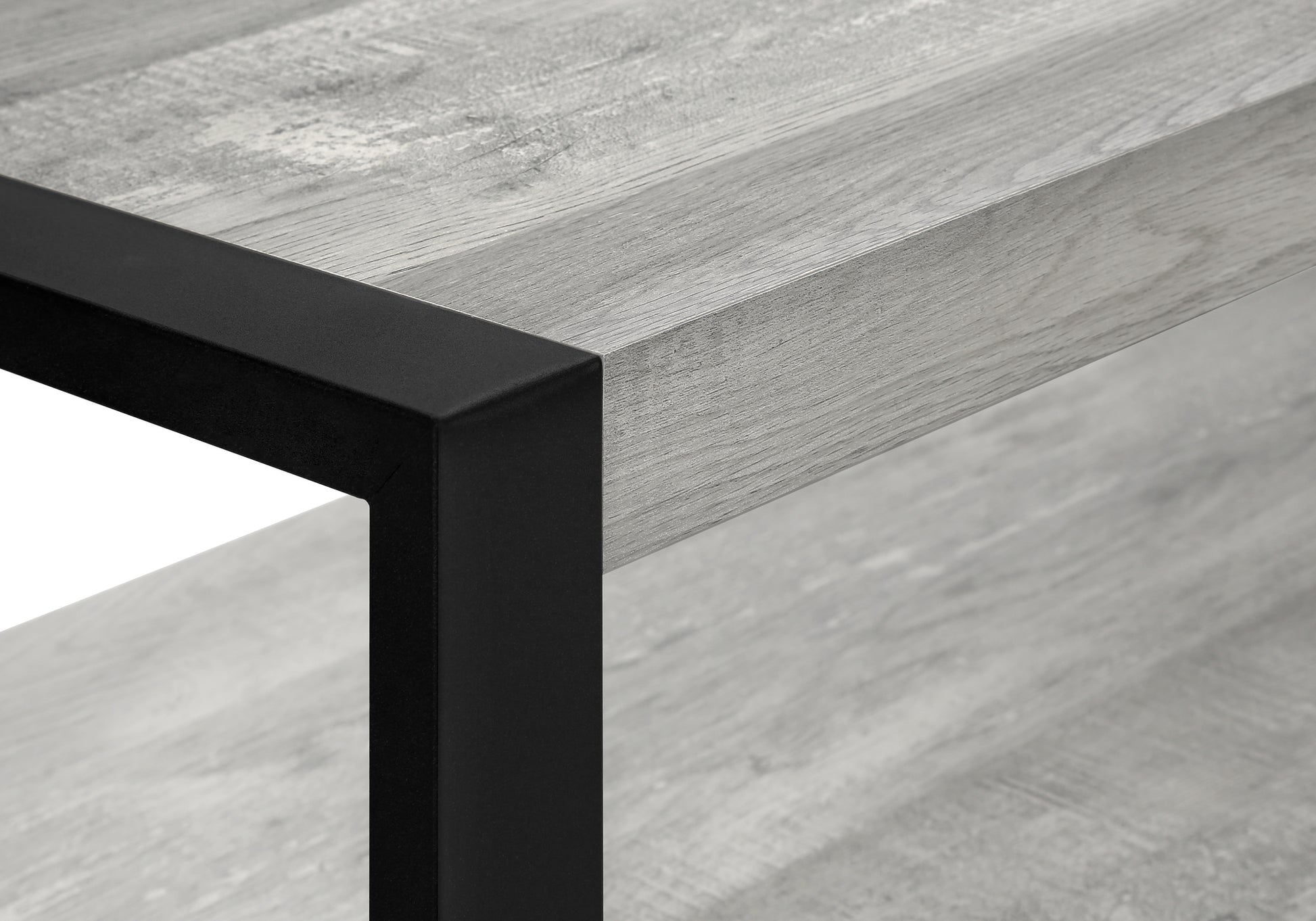 Tv Stand - 60"L / Brown Reclaimed Wood-Look / 3 Drawers-Tv Stand-DECOROLALA