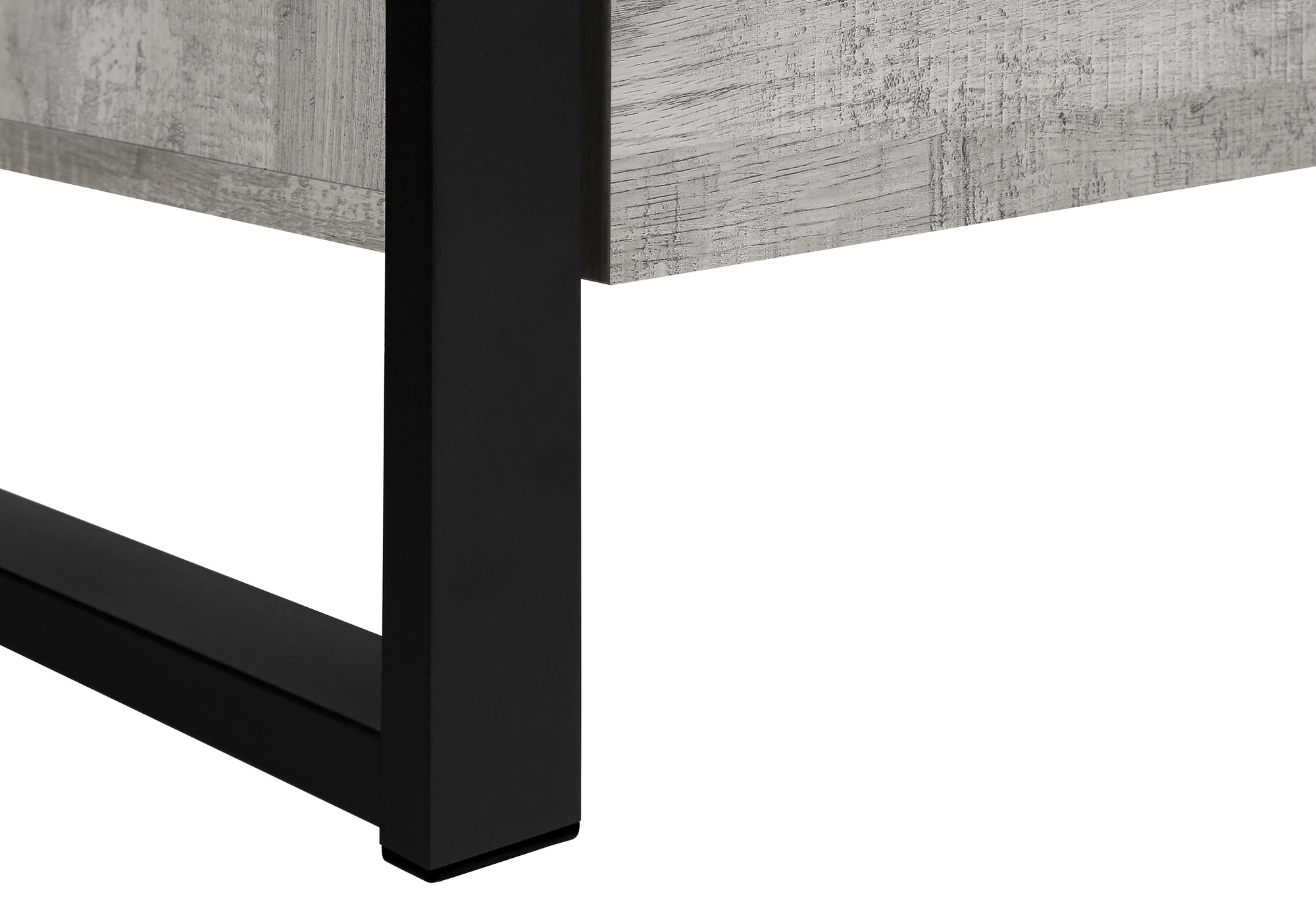 Tv Stand - 60"L / Brown Reclaimed Wood-Look / 3 Drawers-Tv Stand-DECOROLALA