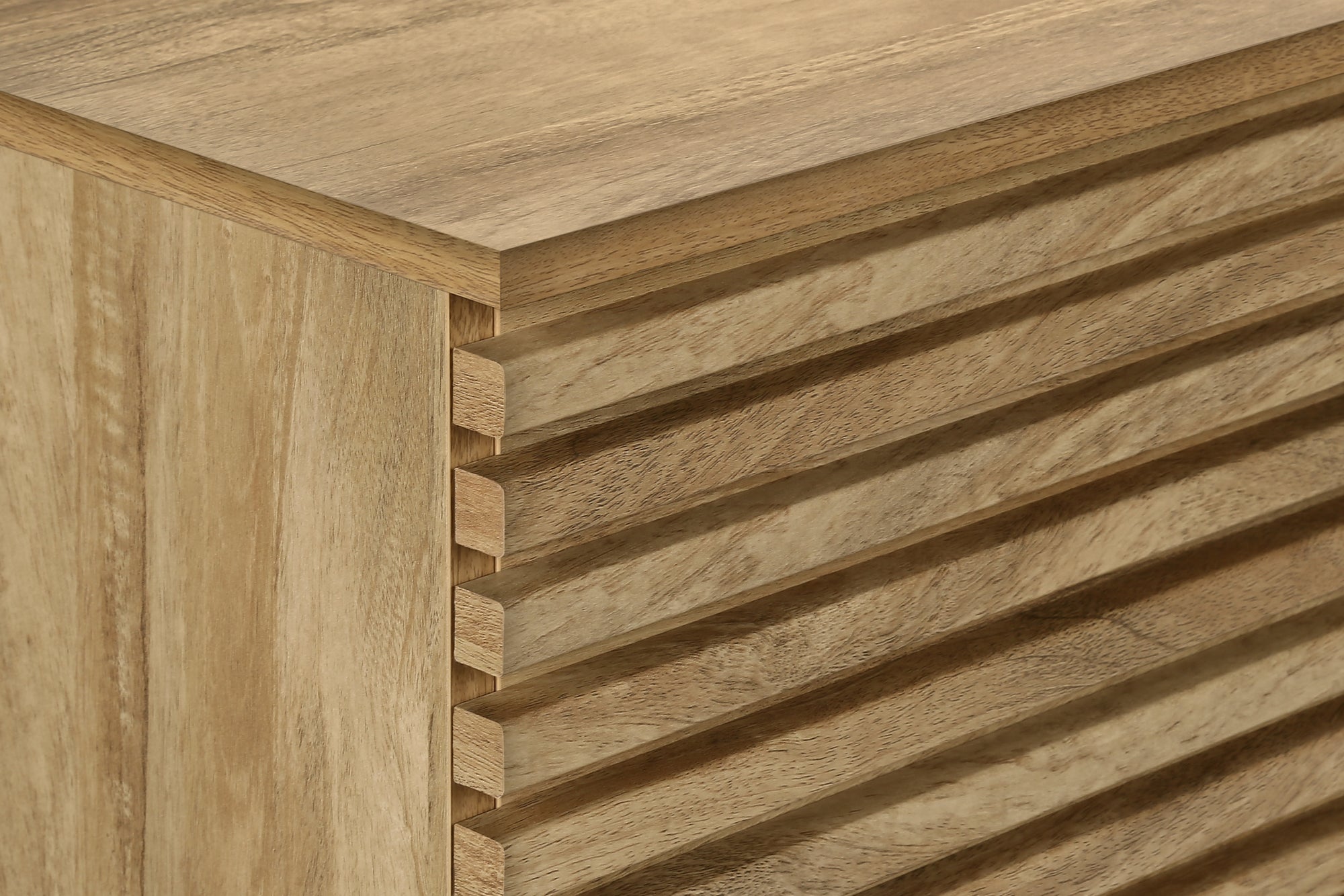 Tv Stand - 72"L / Black With 2 Doors-Tv Stand-DECOROLALA