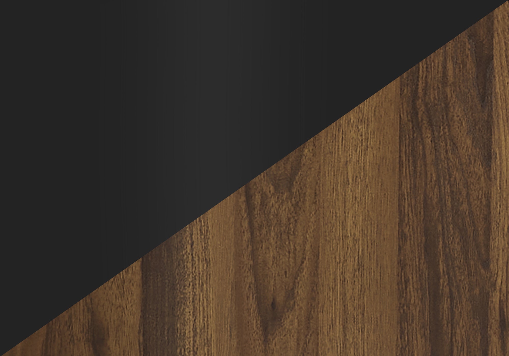 Tv Stand - 72"L / Black With 4 Brown Wood-Look Doors-Tv Stand-DECOROLALA