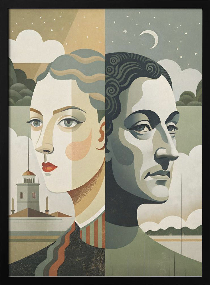 Twilight Reflections-canvas-DECOROLALA